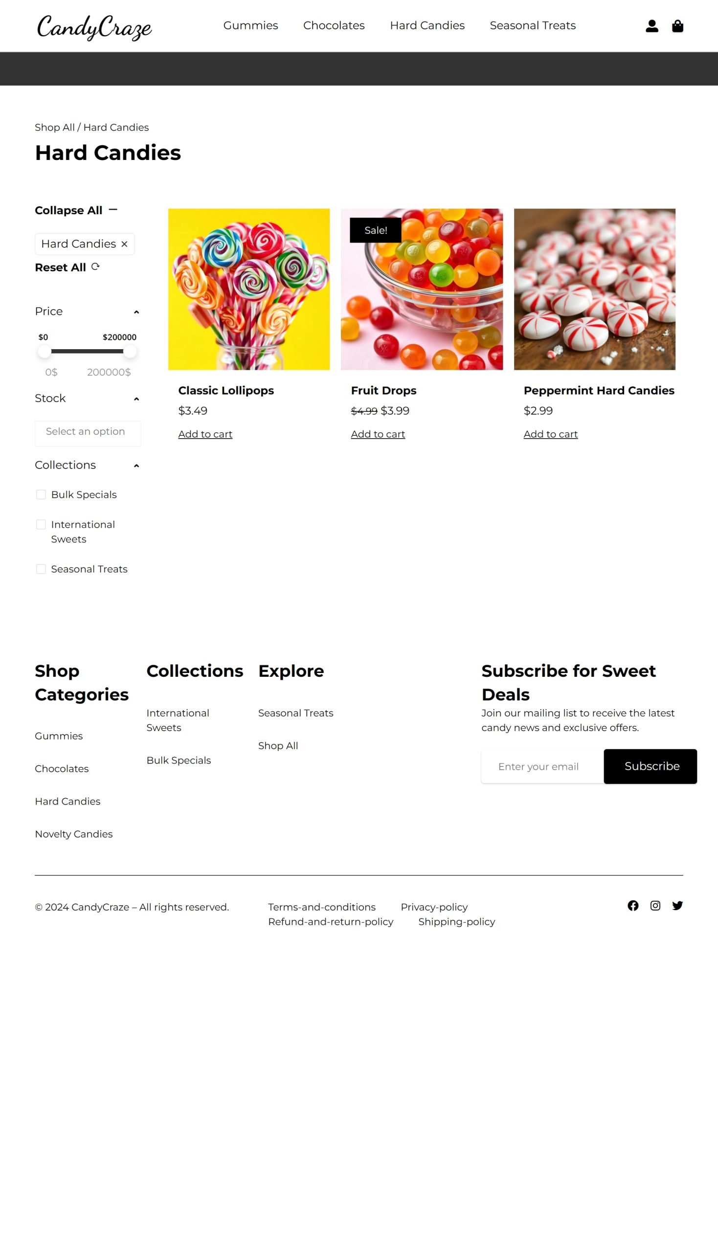 Hard Candies