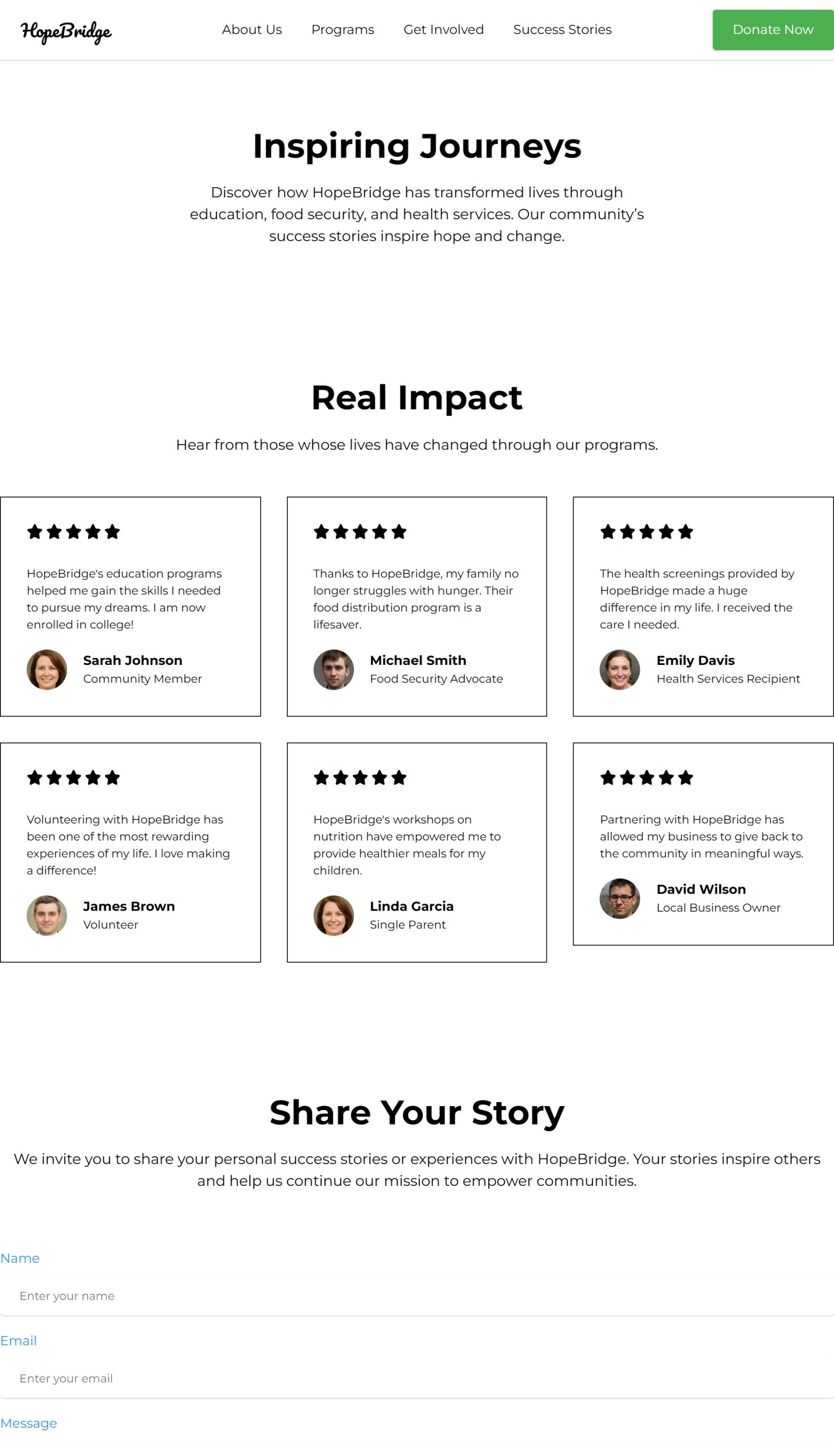 Success Stories