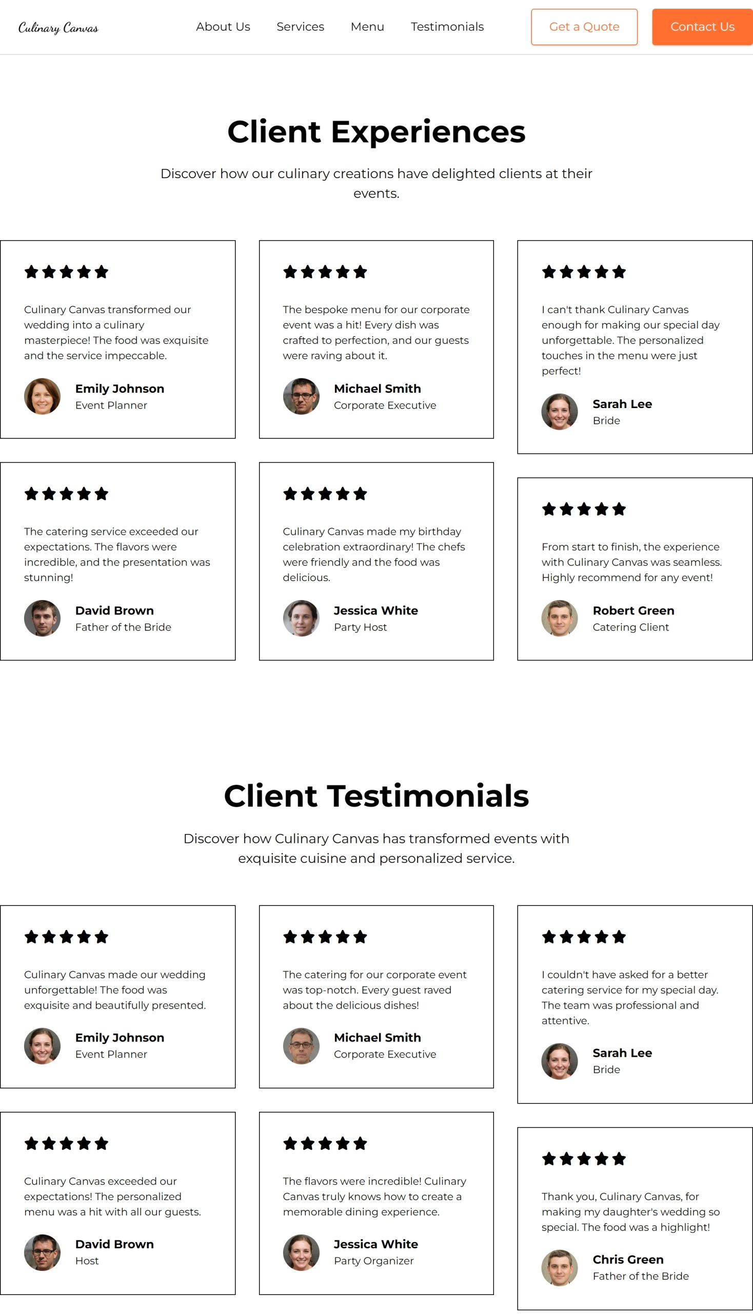 Testimonials
