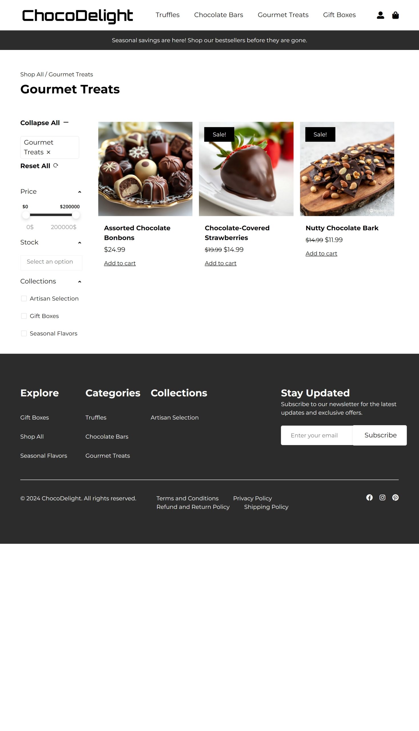 Gourmet Treats