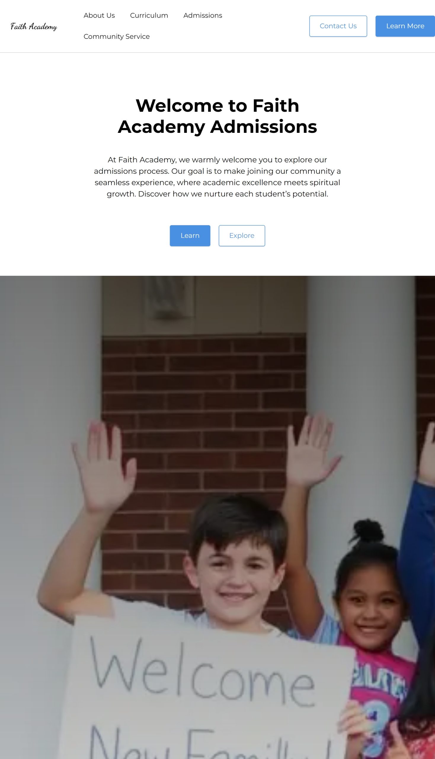 Admissions