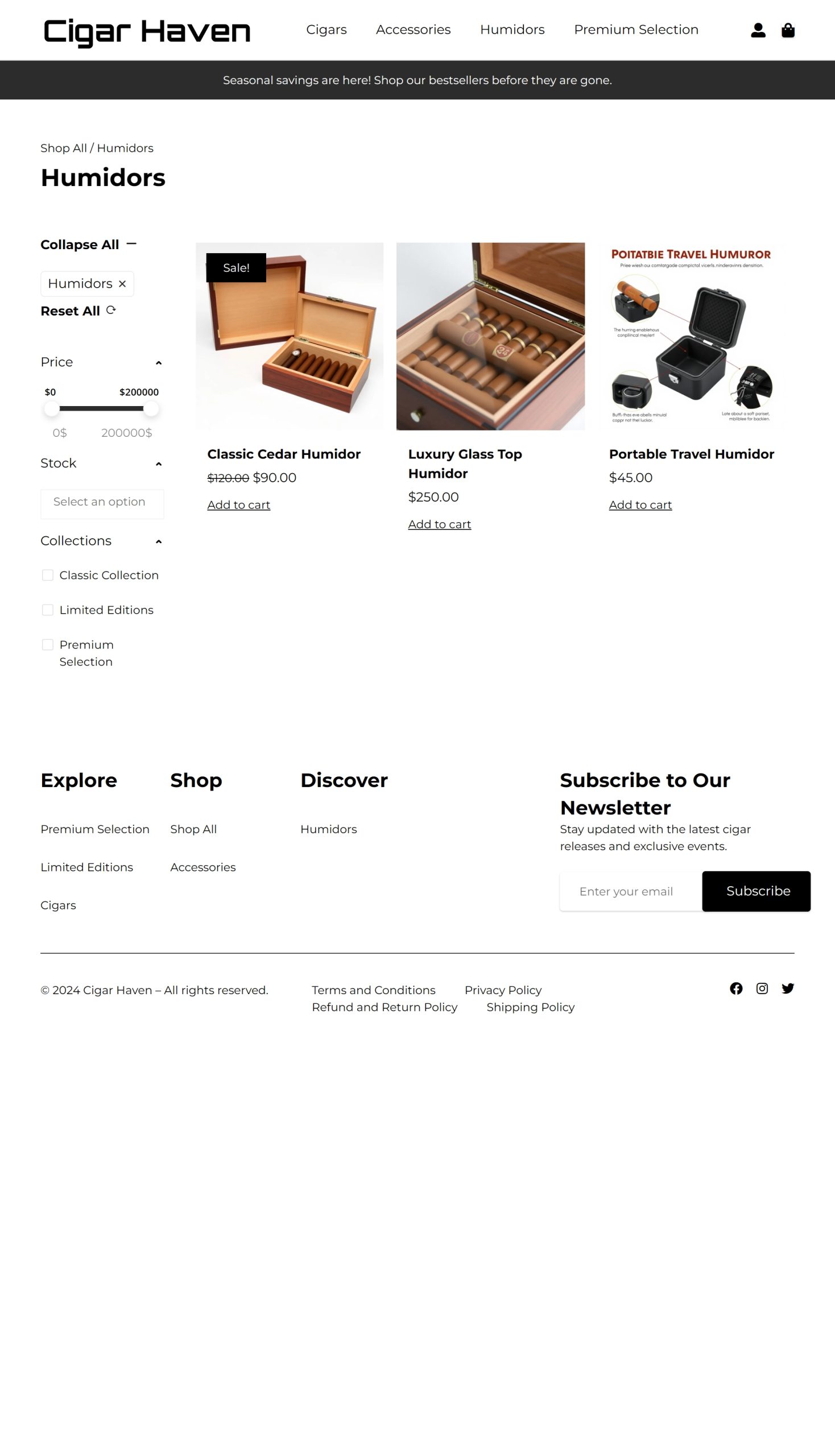 Humidors