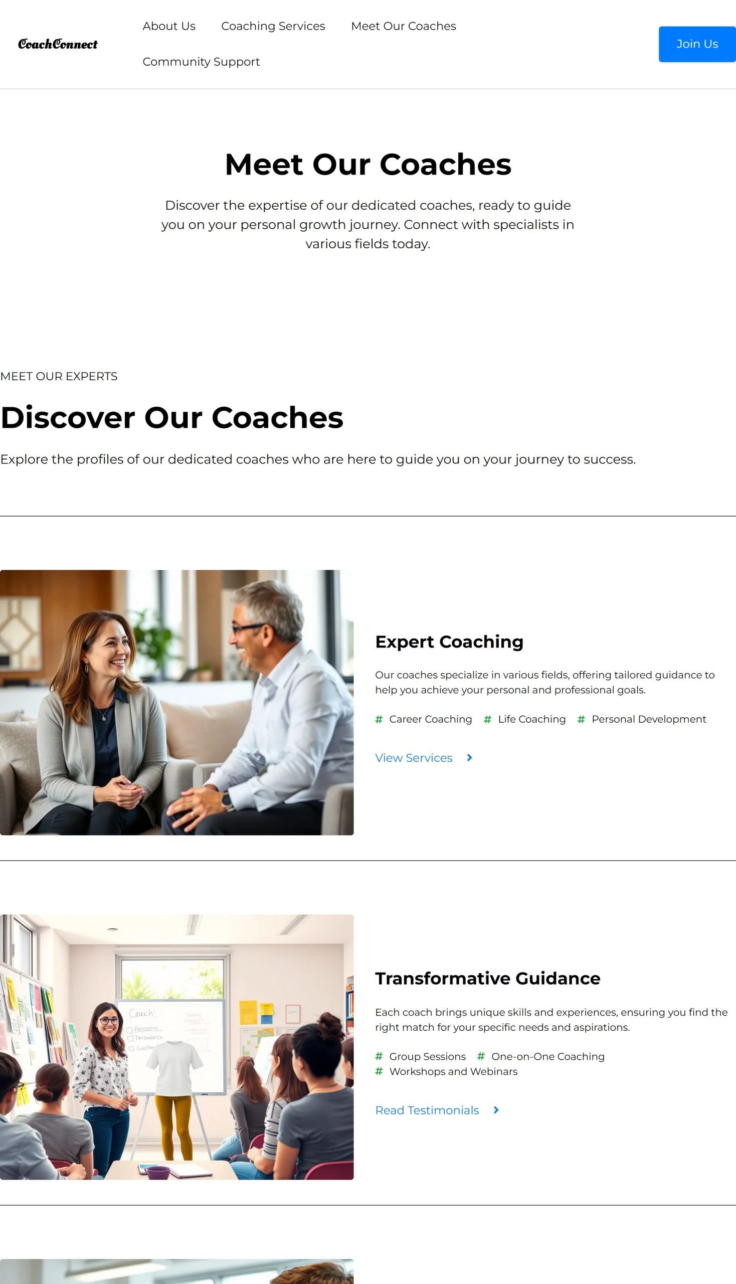 Meet Our Coaches
