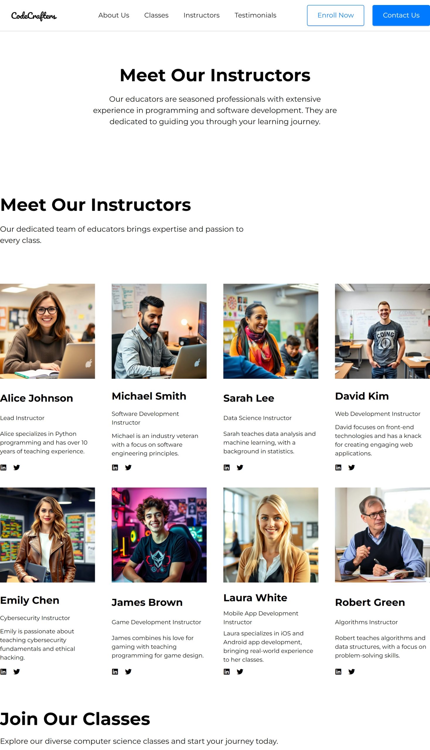 Instructors