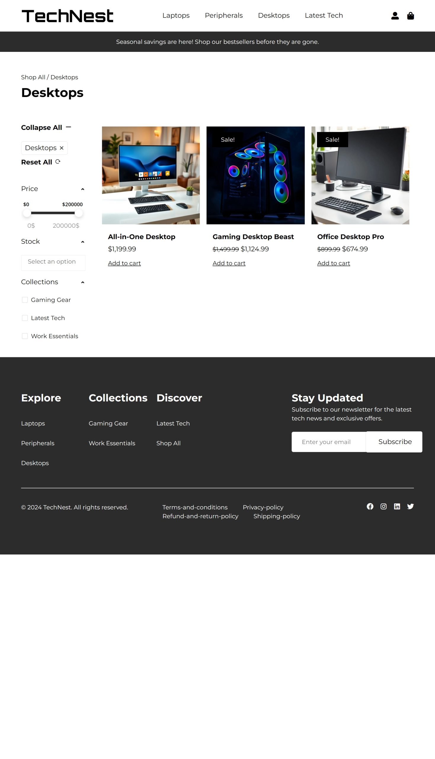 Desktops