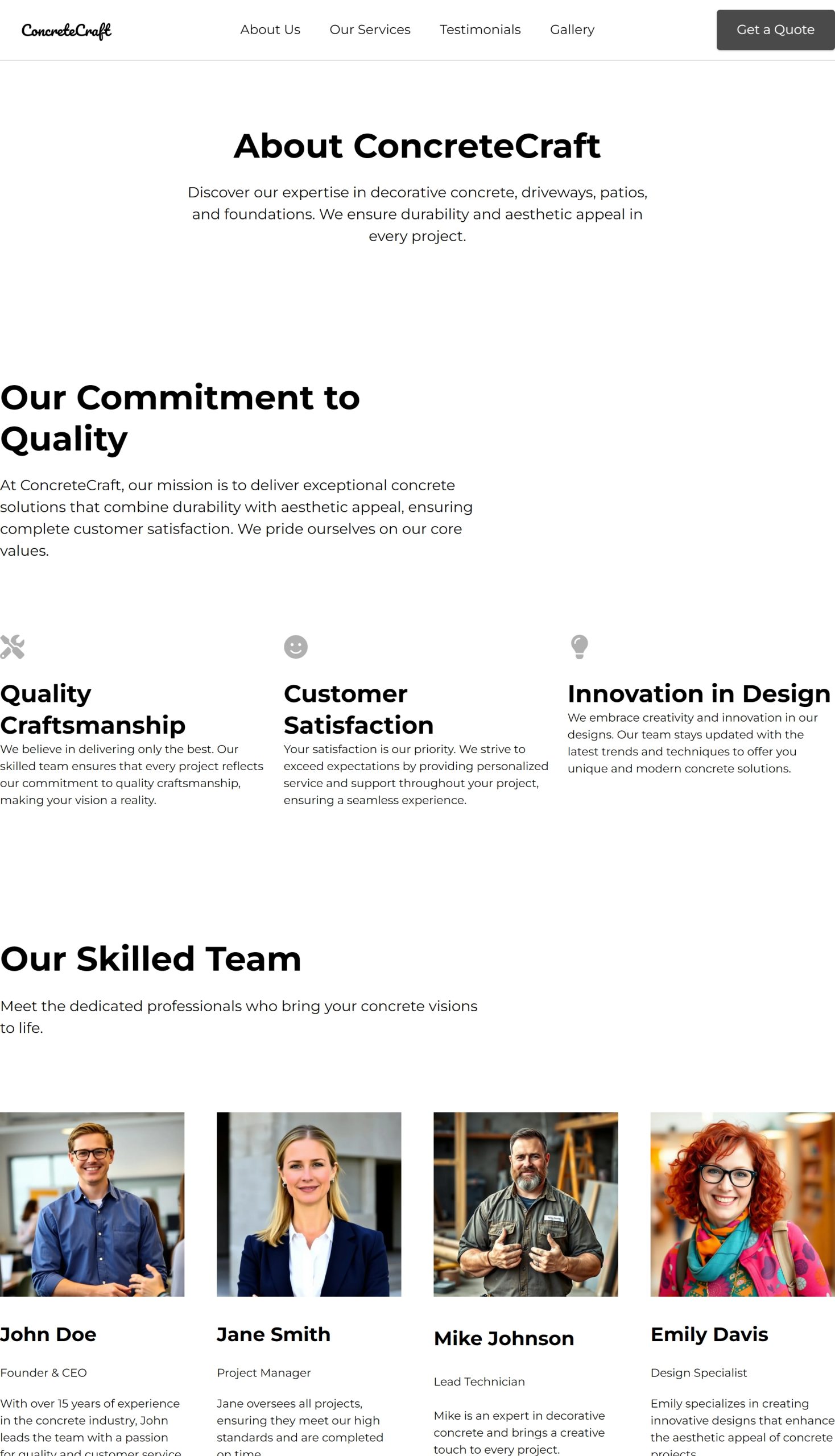 About Us