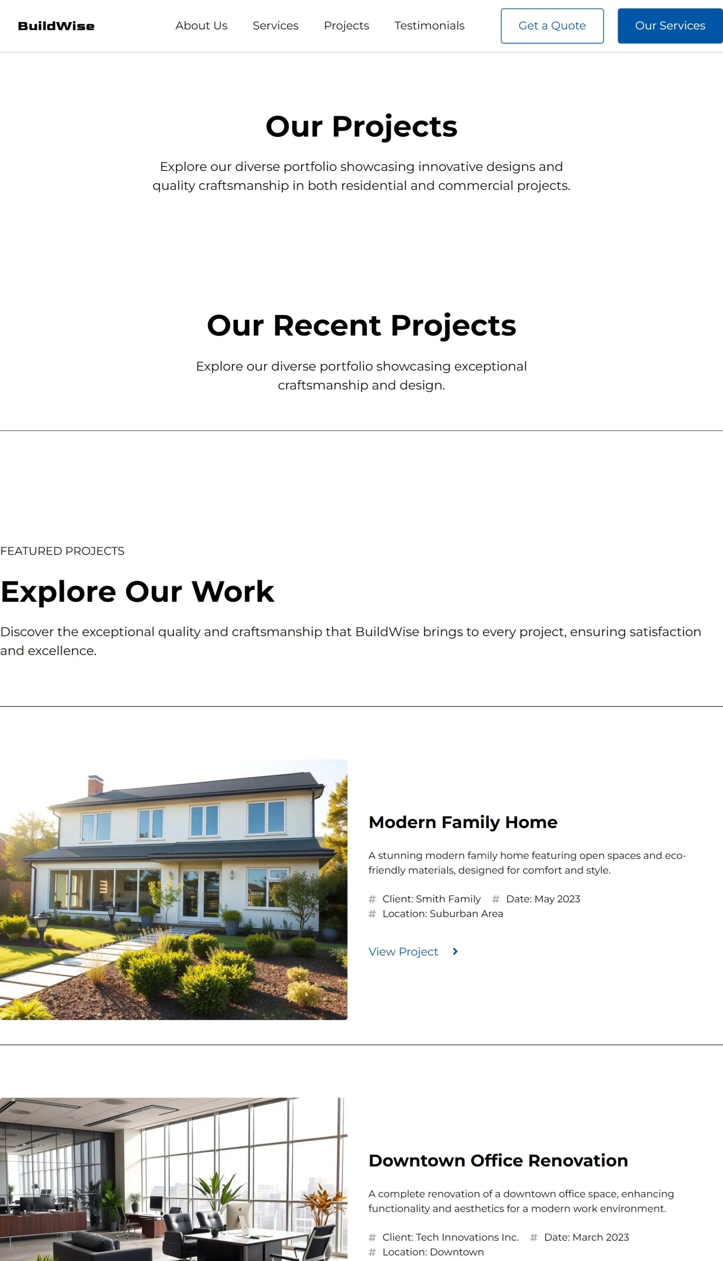 Projects