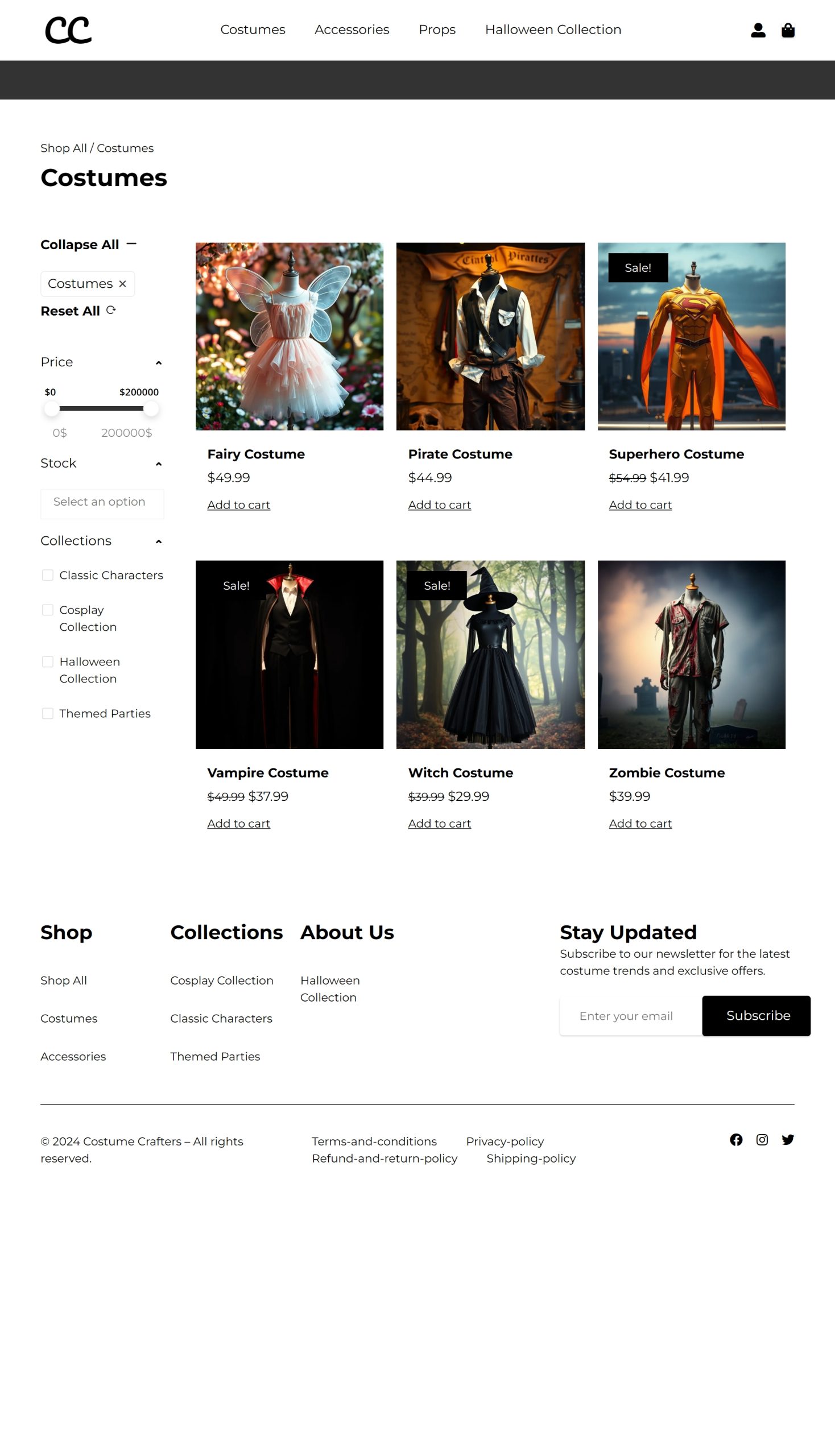 Costumes
