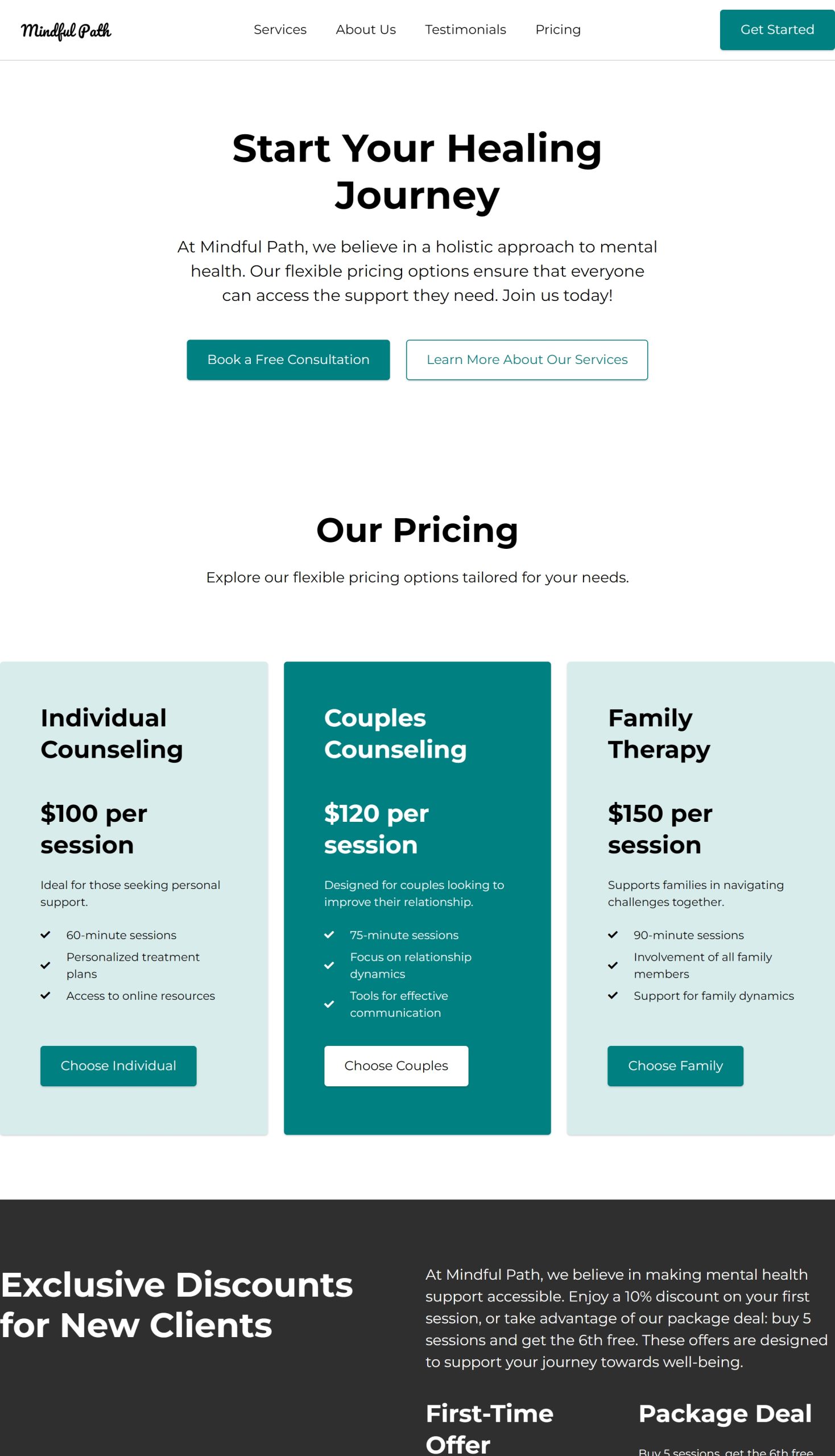 Pricing
