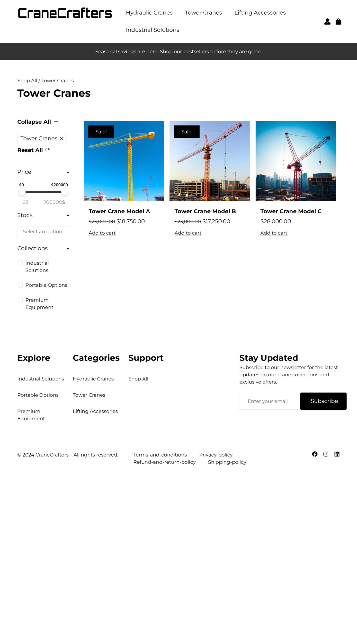 Tower Cranes