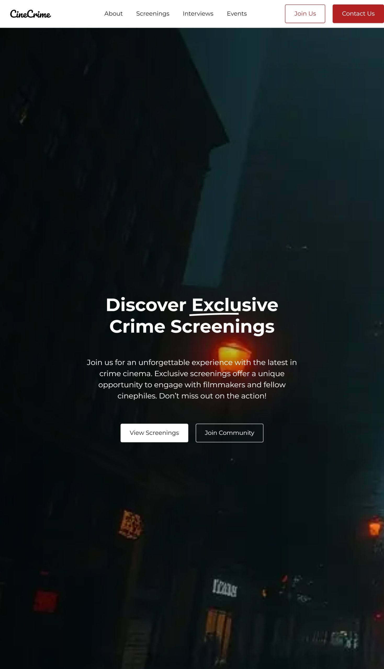 Screenings