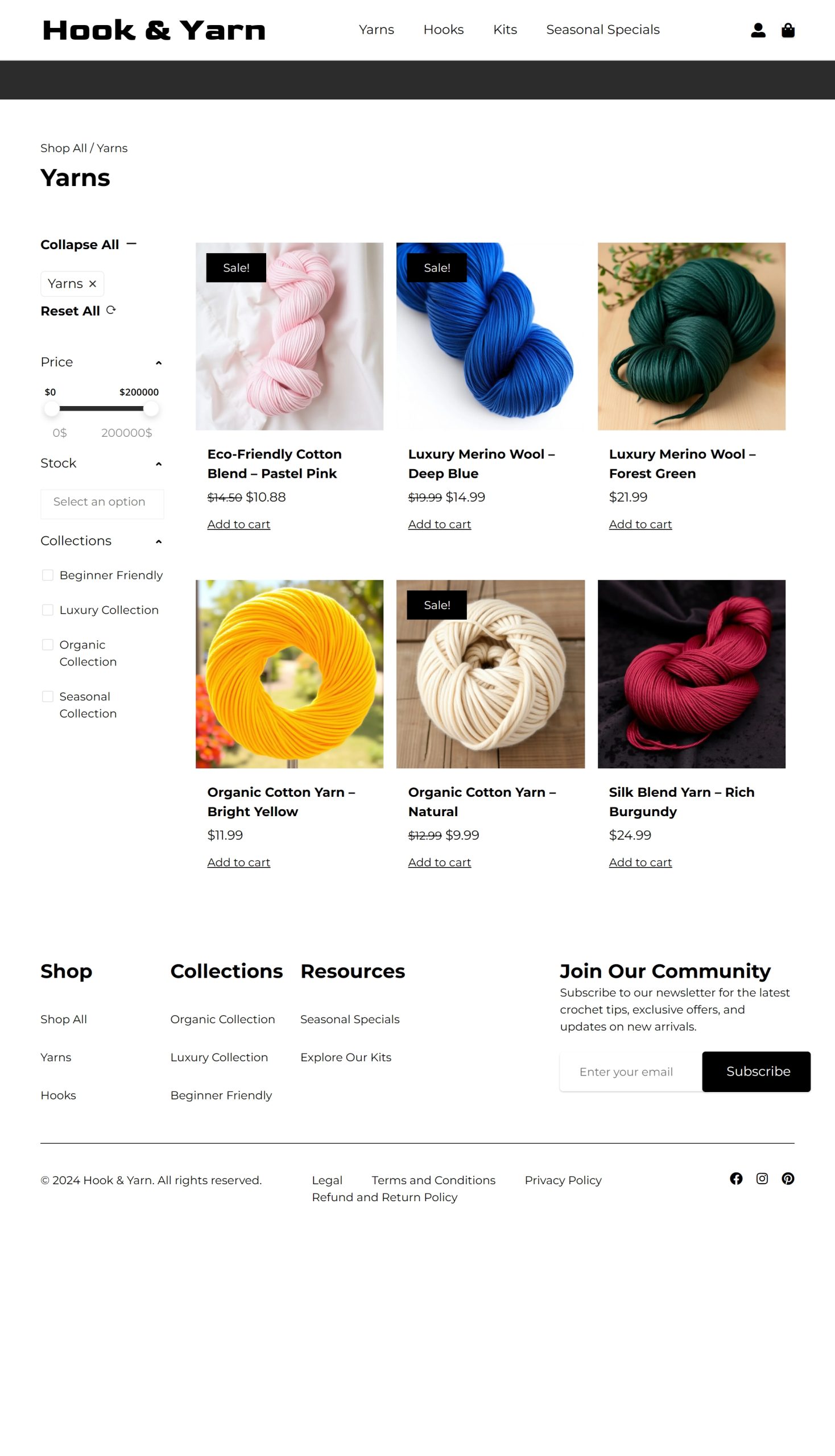 Yarns