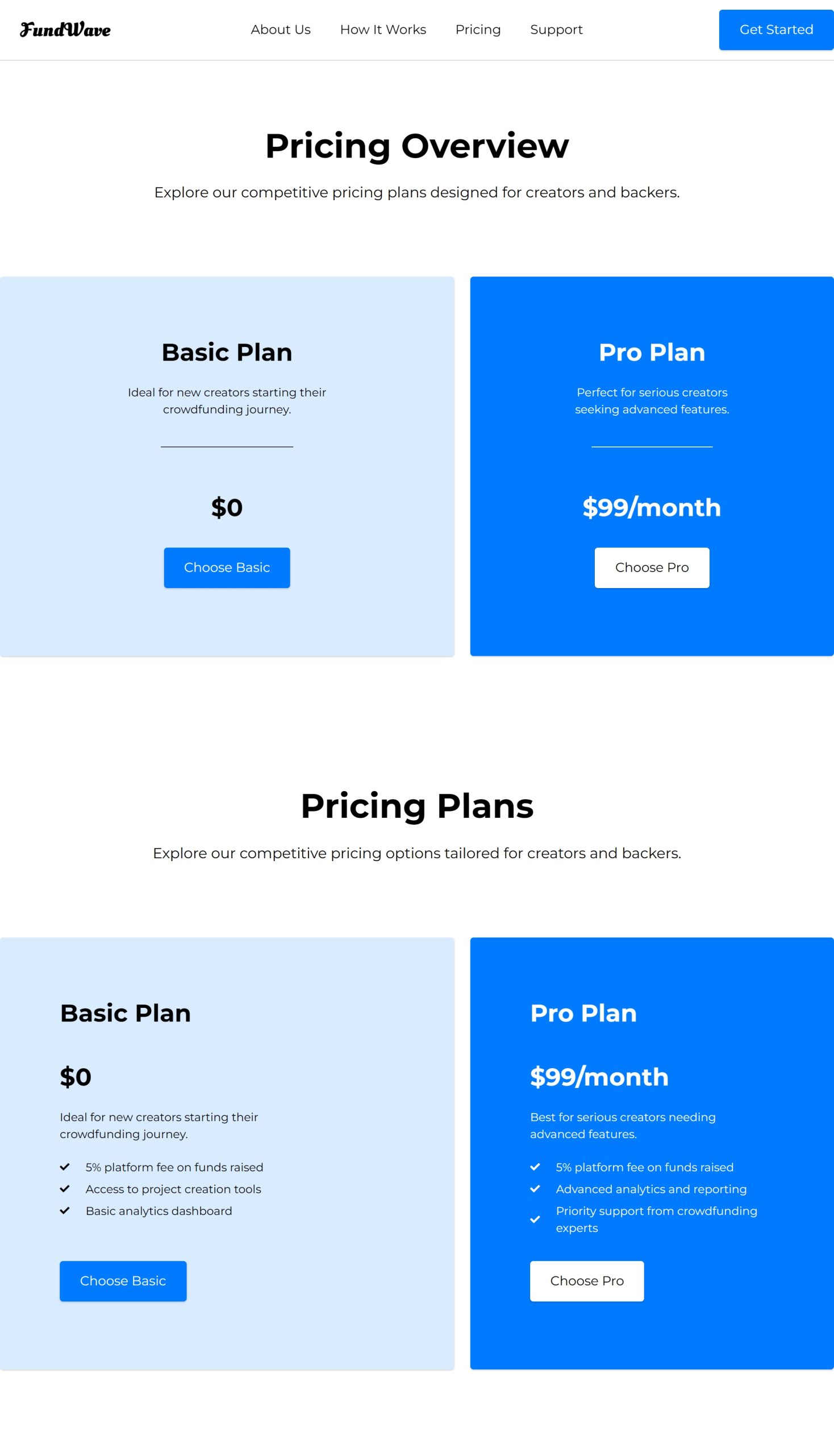 Pricing