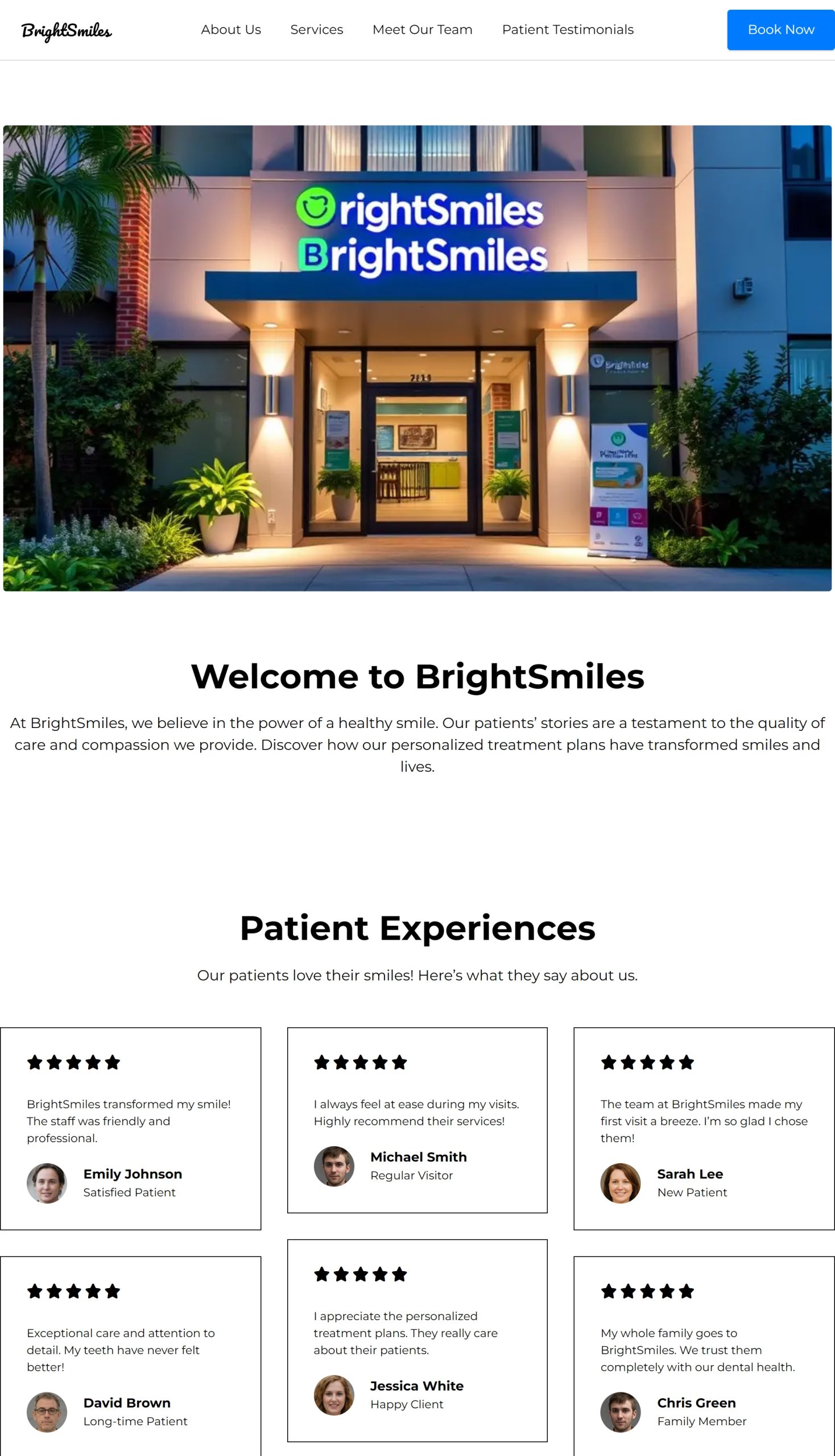 Patient Testimonials