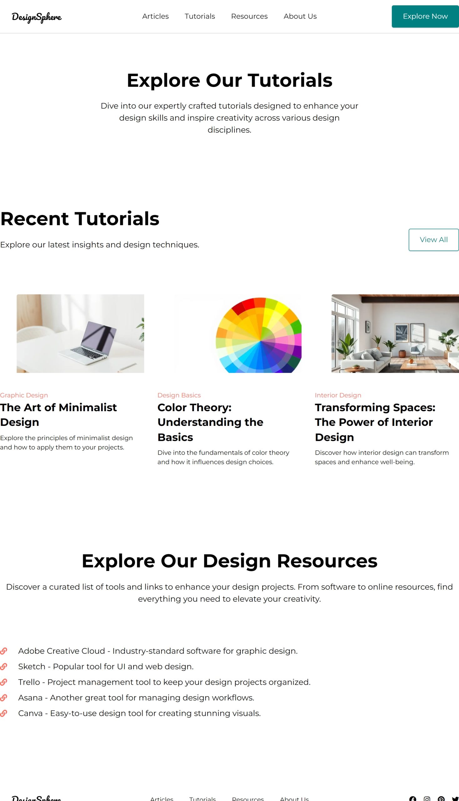 Tutorials