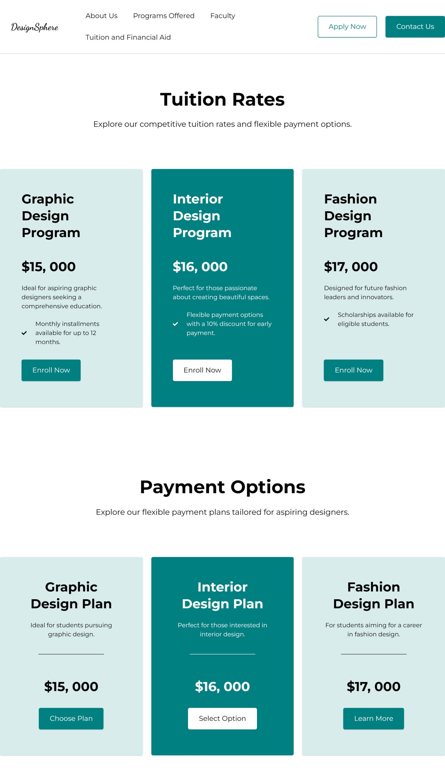 Tuition And Financial Aid