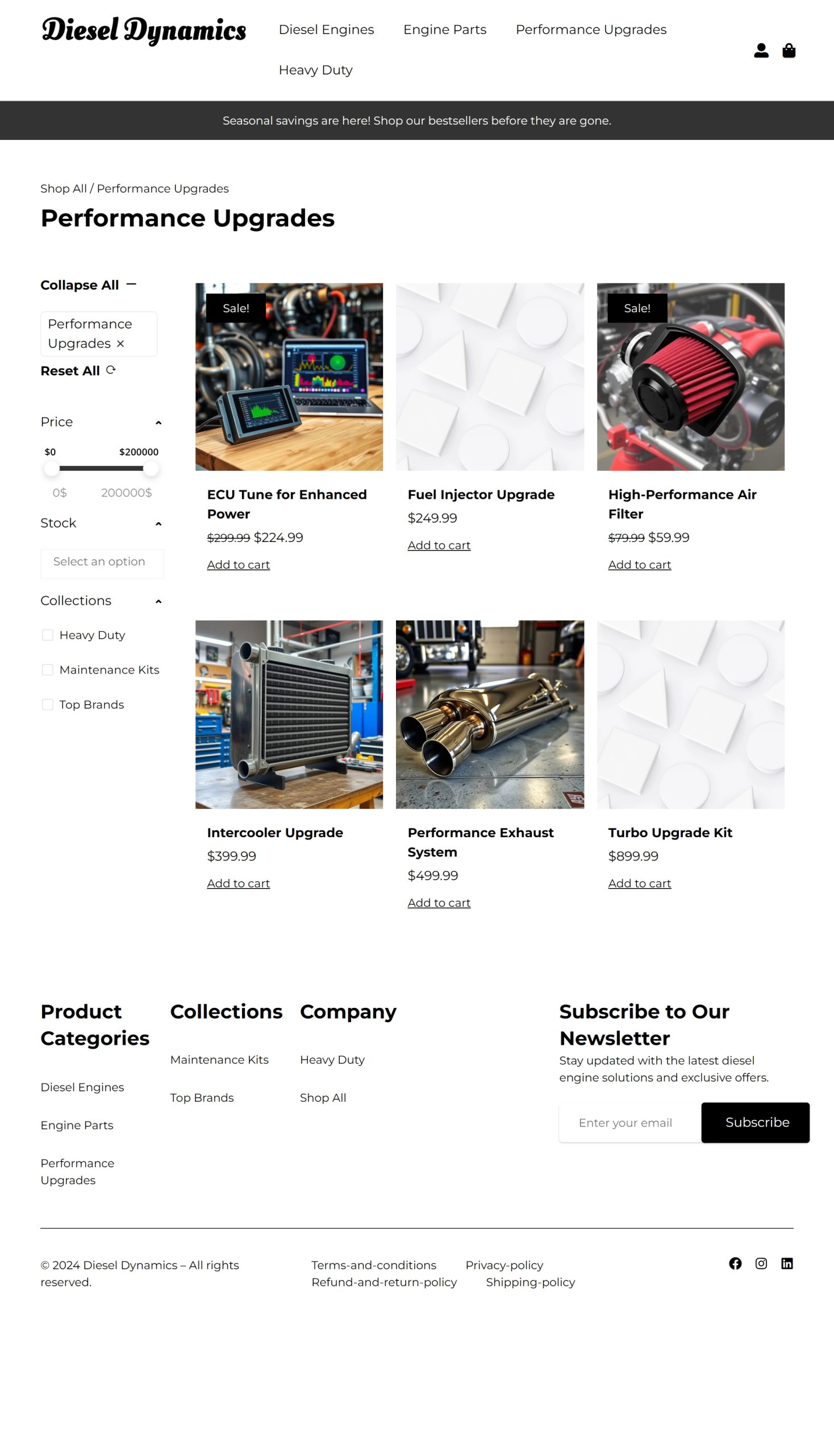Performance Upgrades