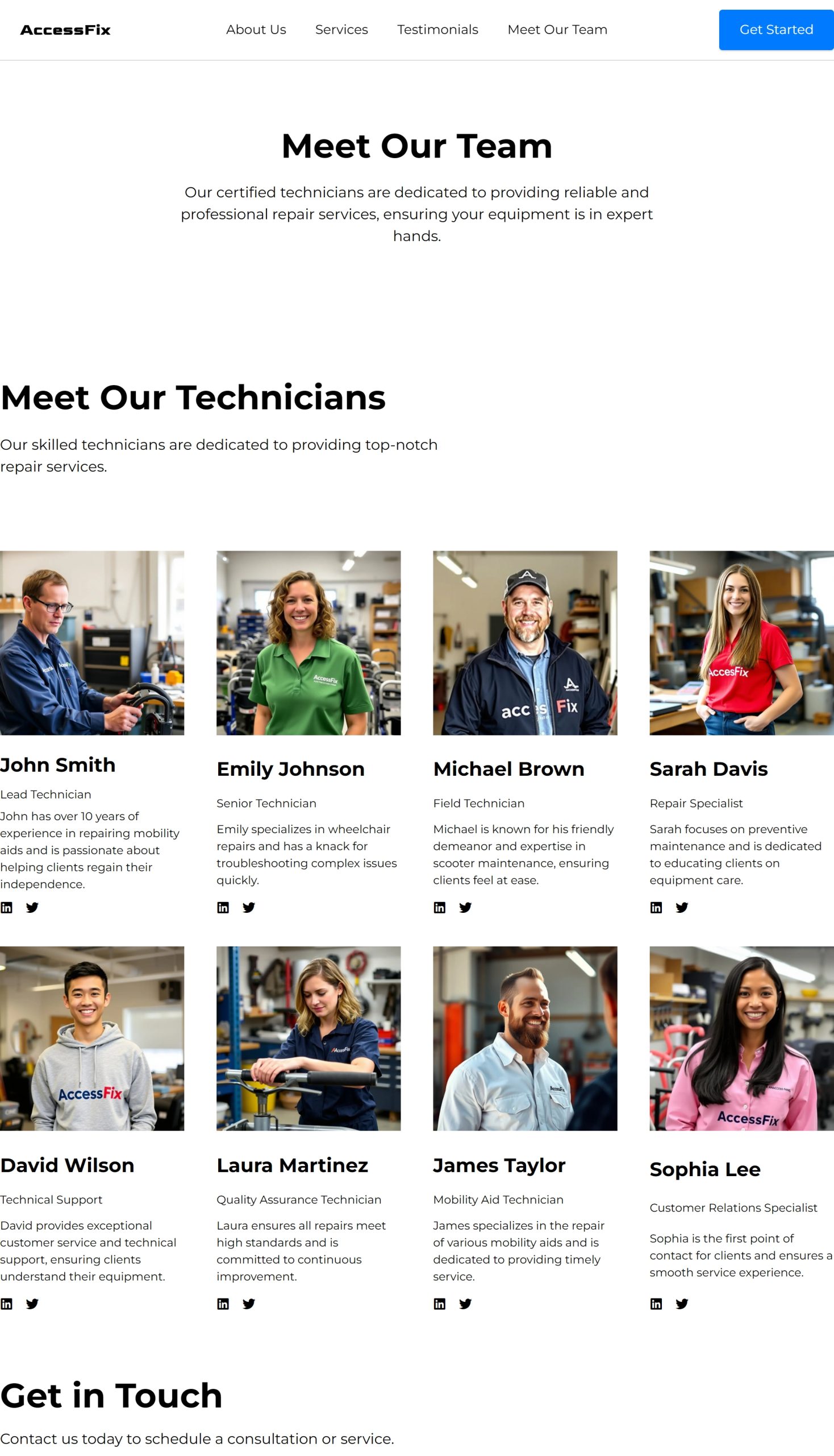 Meet Our Team