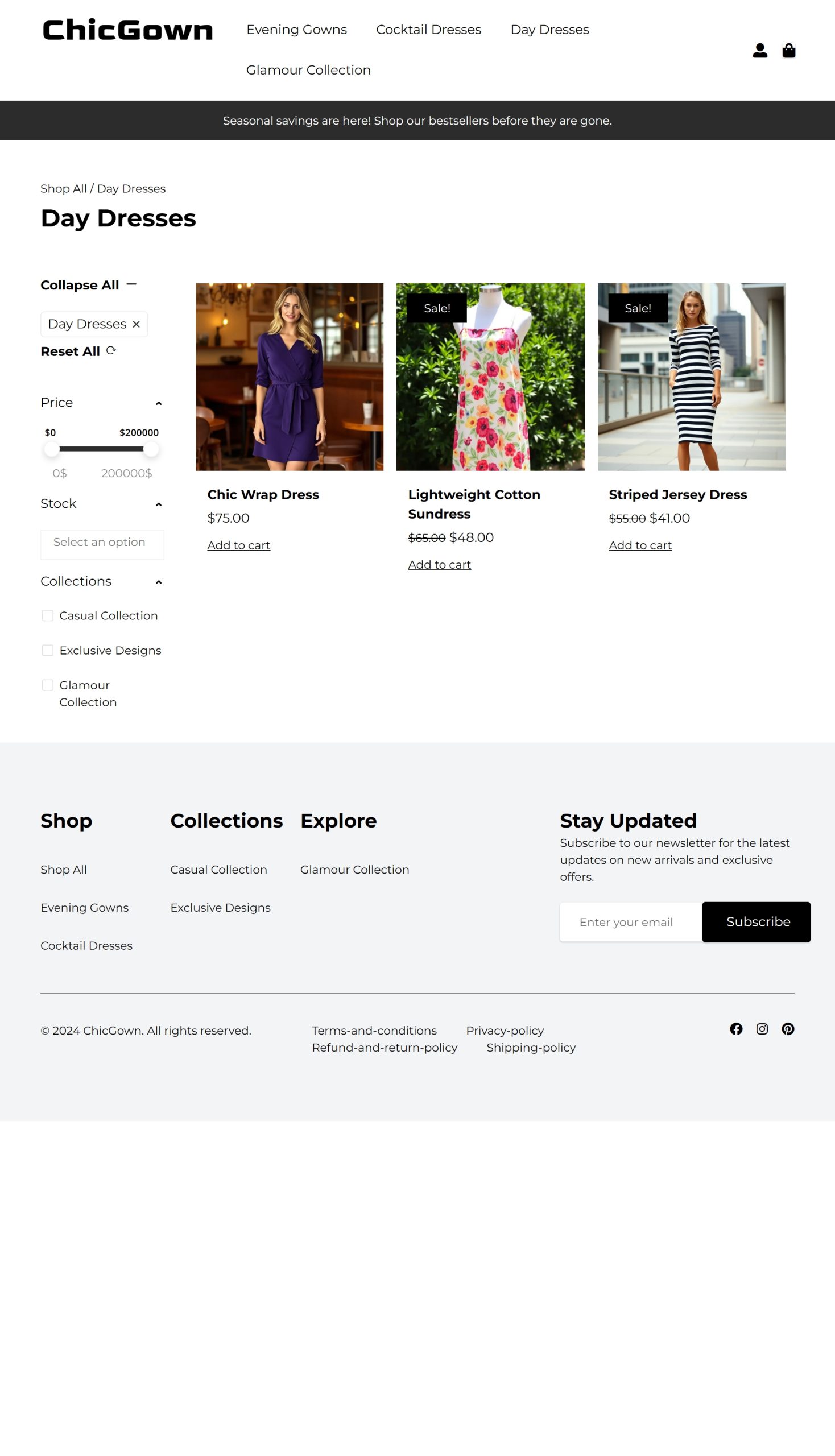 Day Dresses