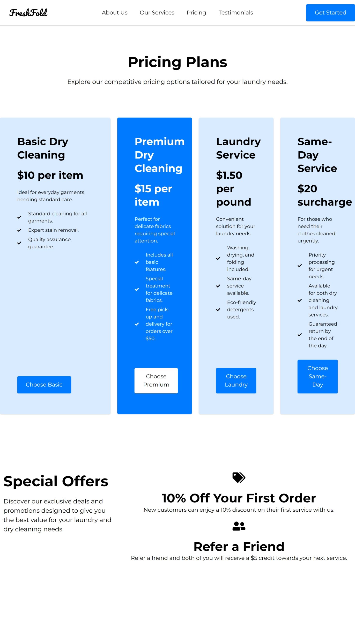 Pricing
