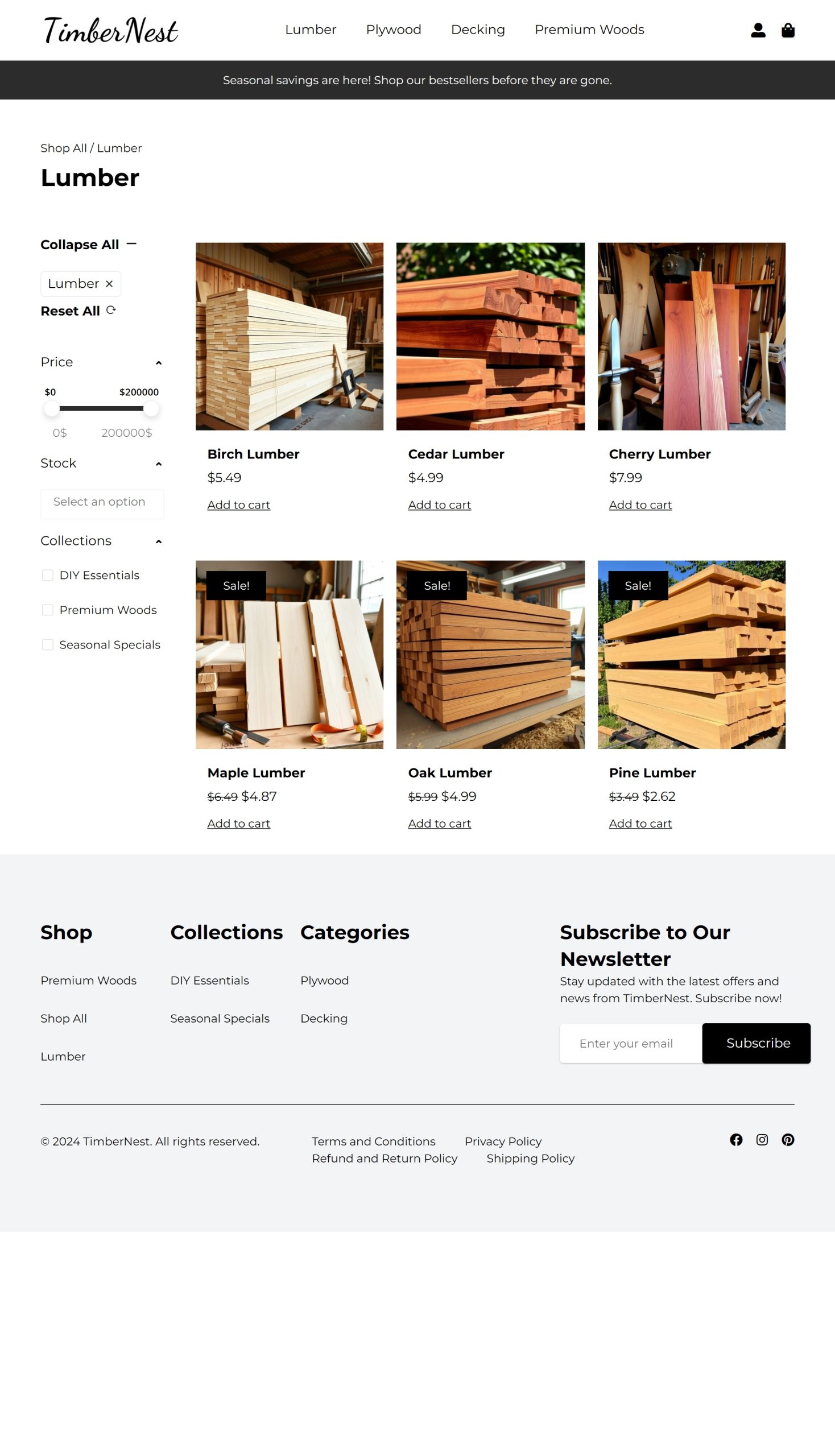 Lumber