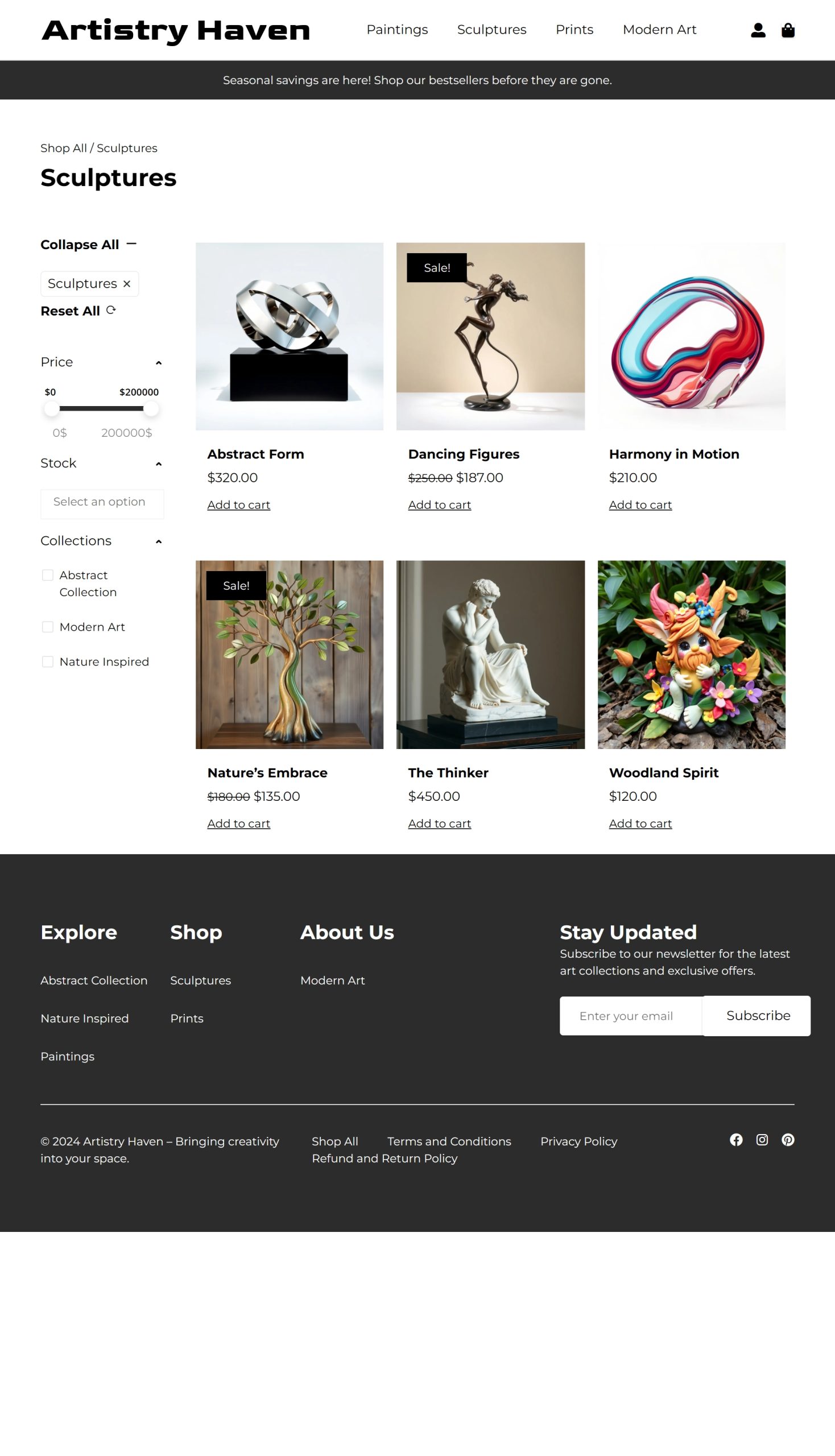 Sculptures