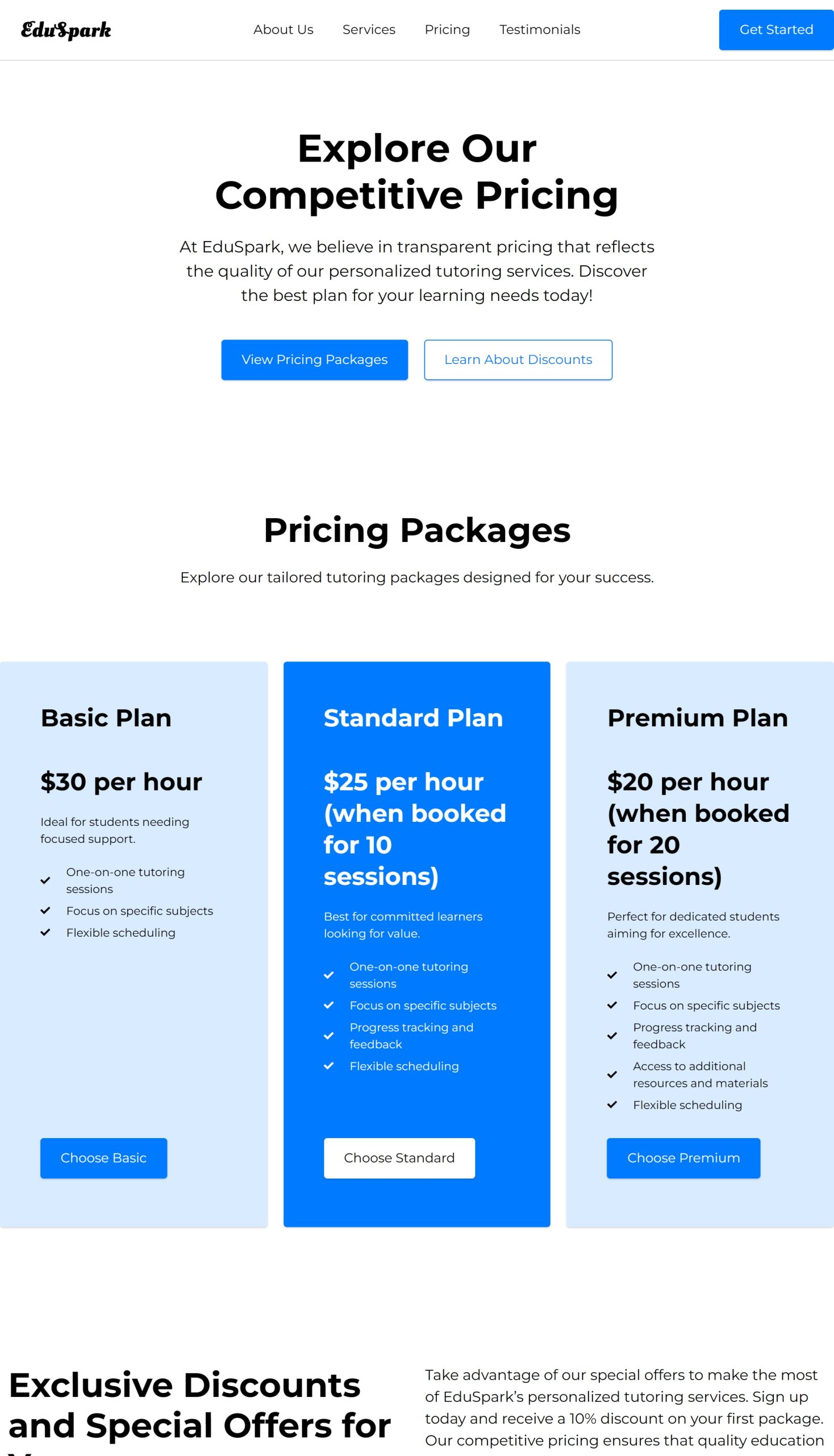 Pricing