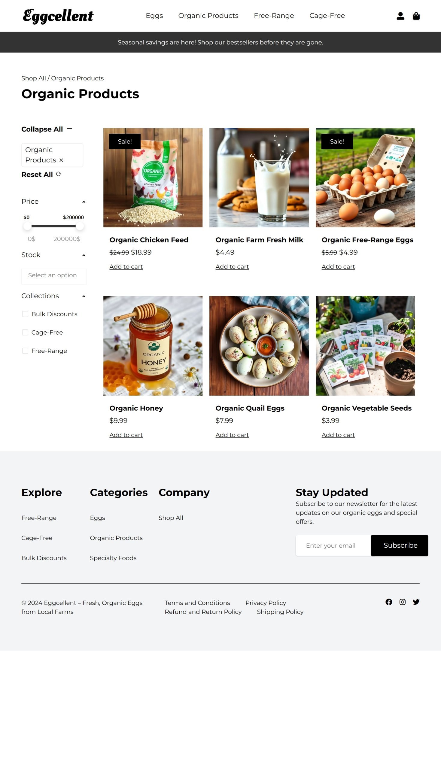 Organic Products