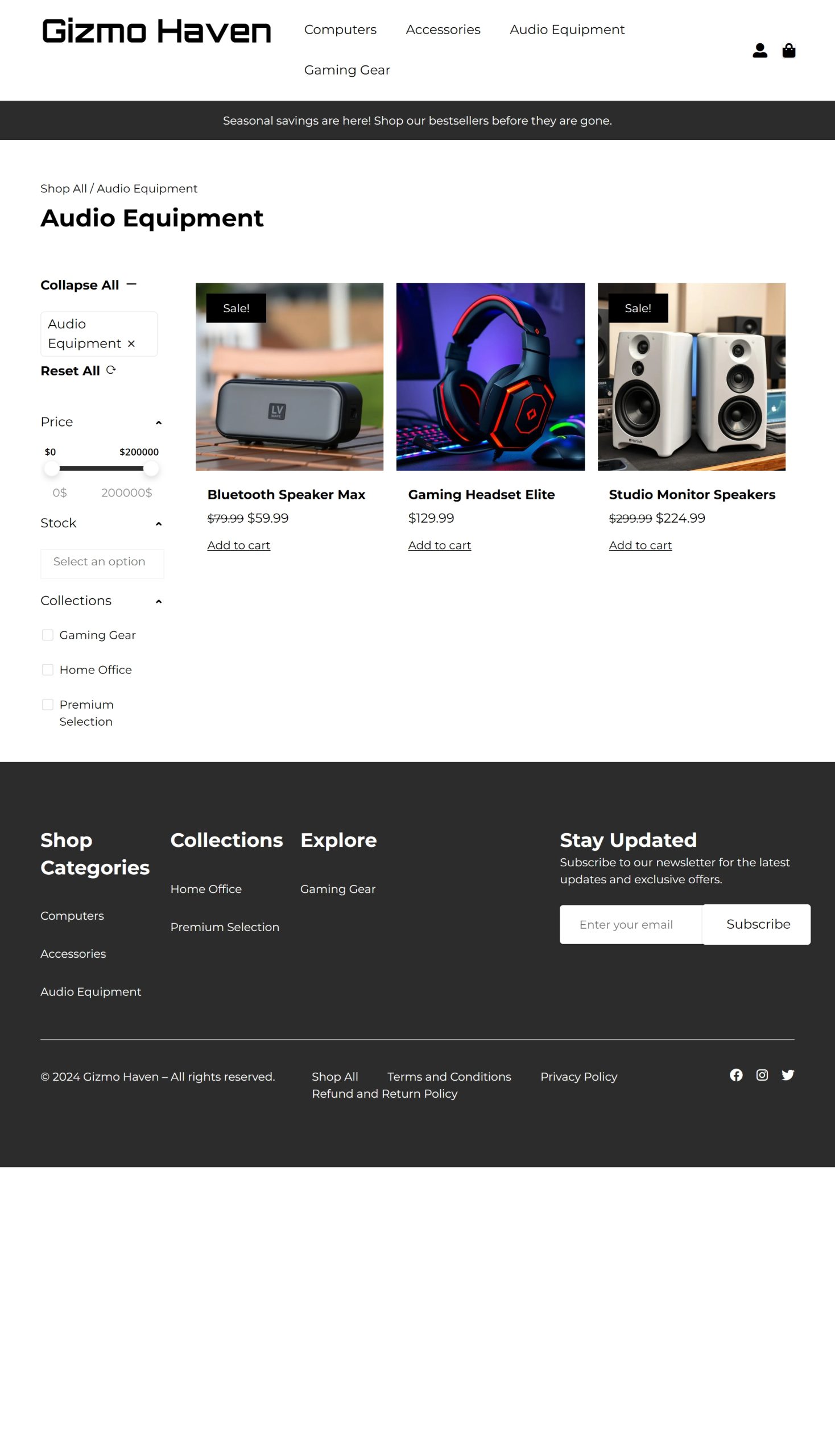 Audio Equipment