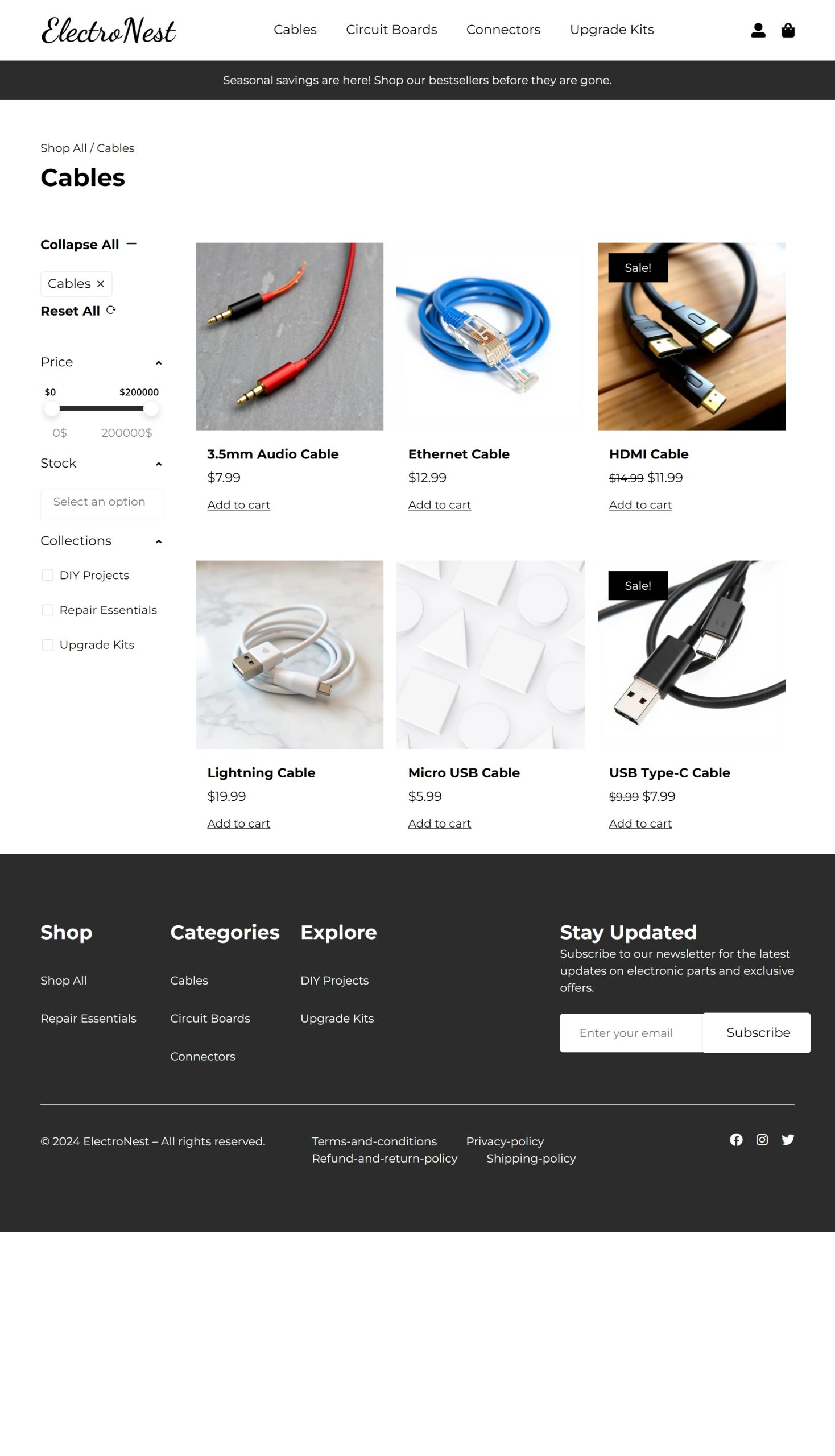 Cables