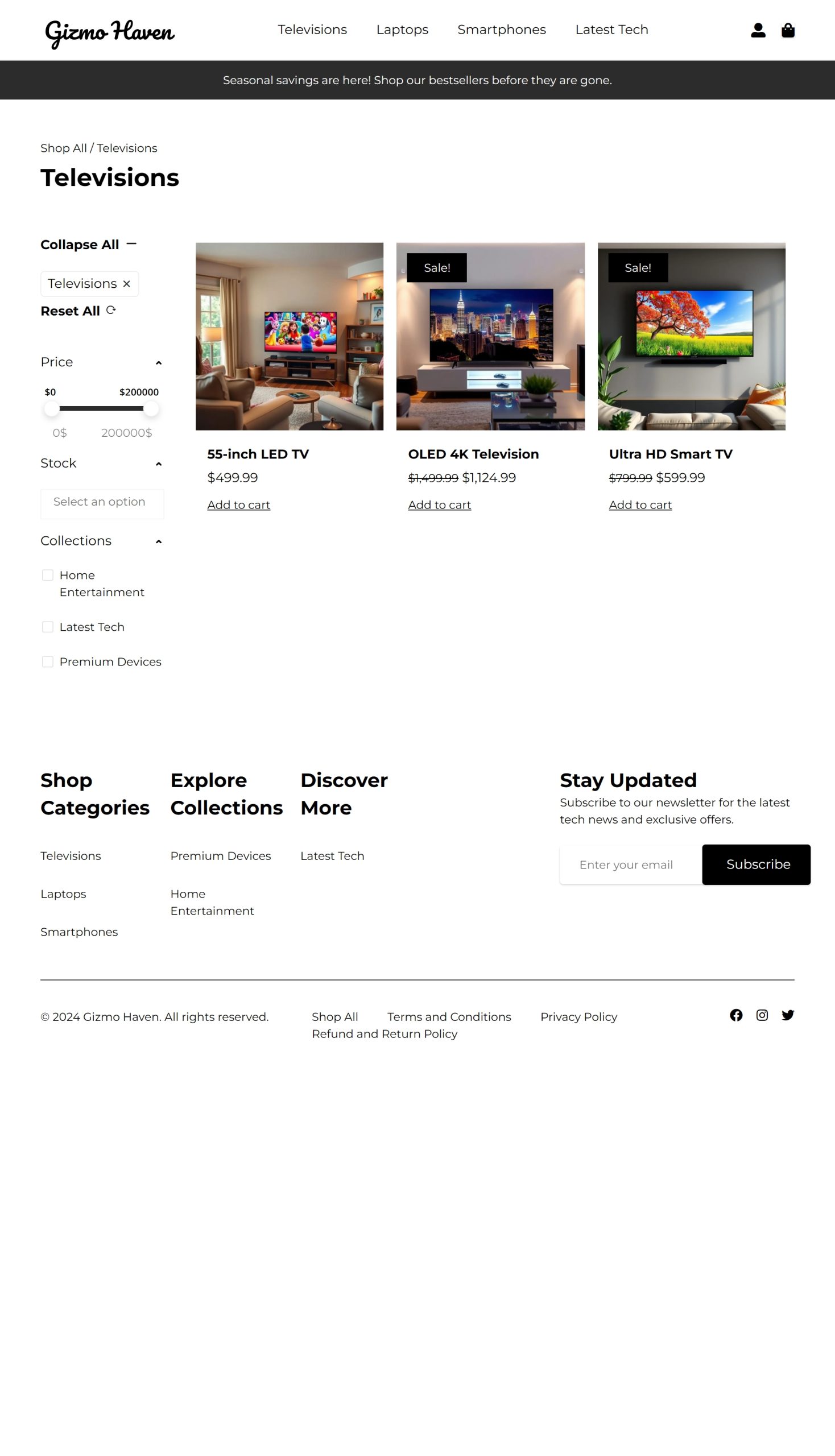 Televisions