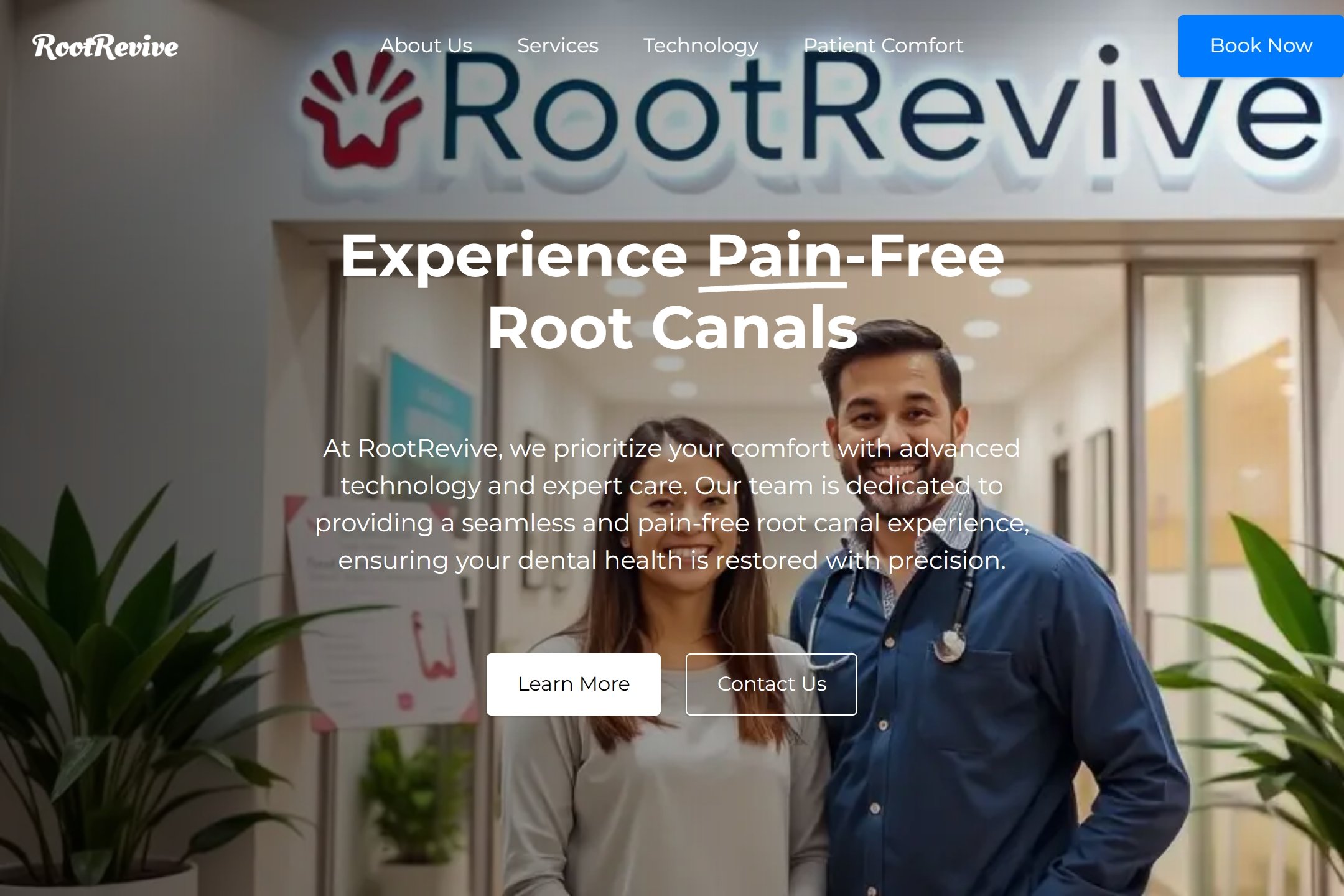 Endodontist website template