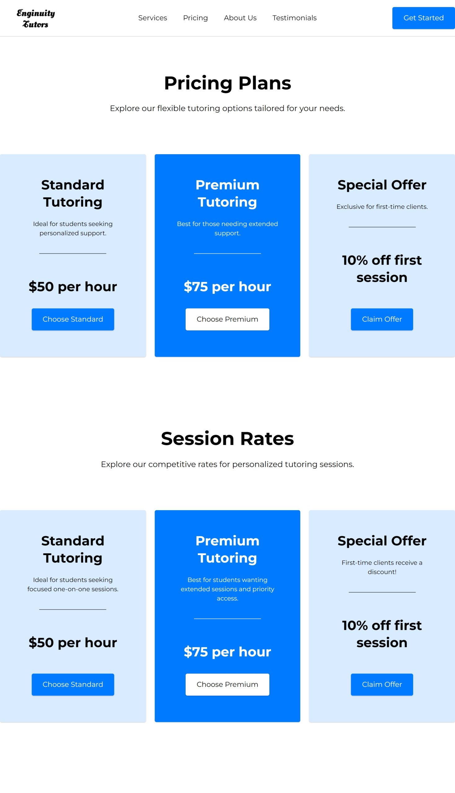 Pricing