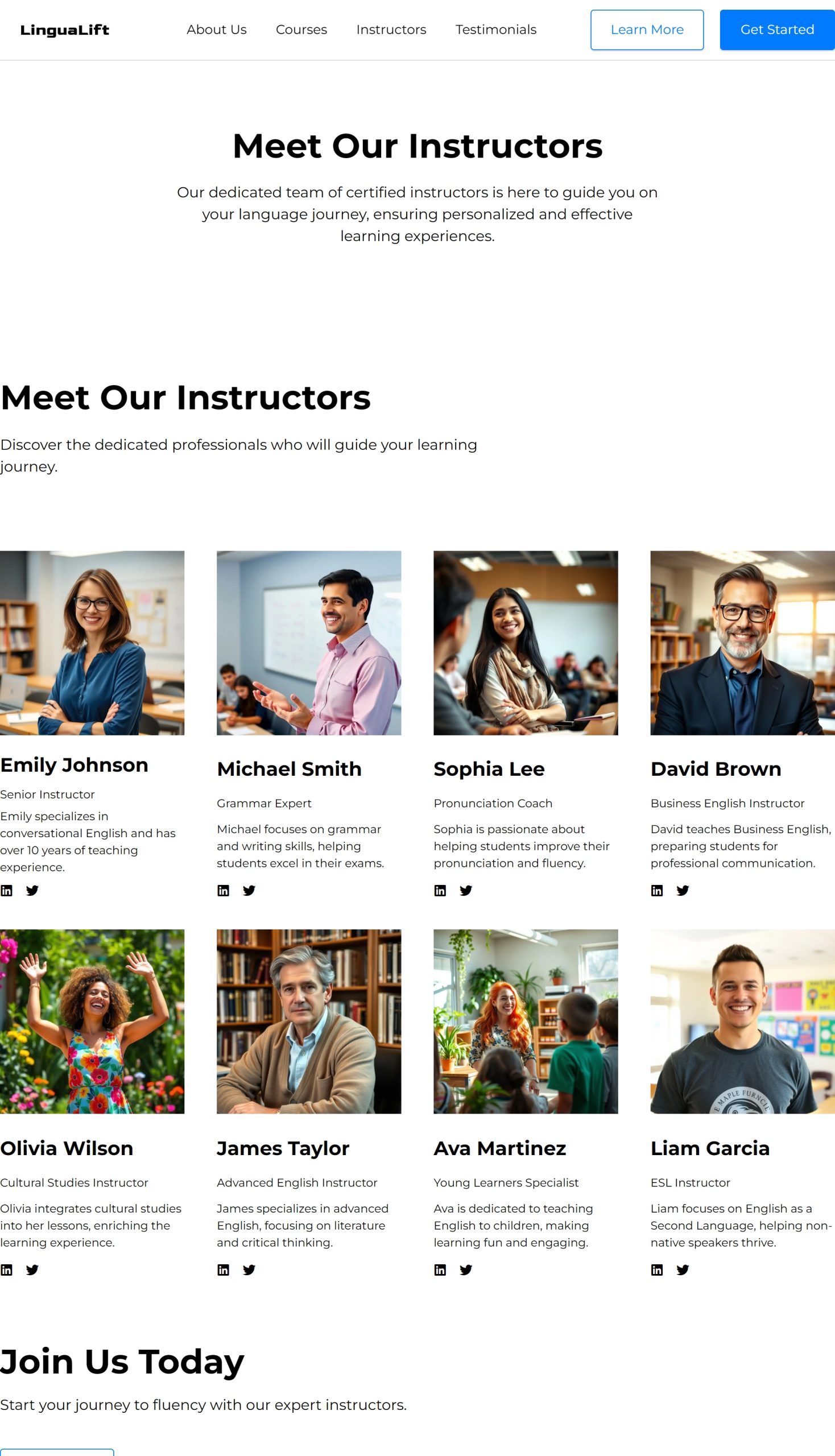 Instructors