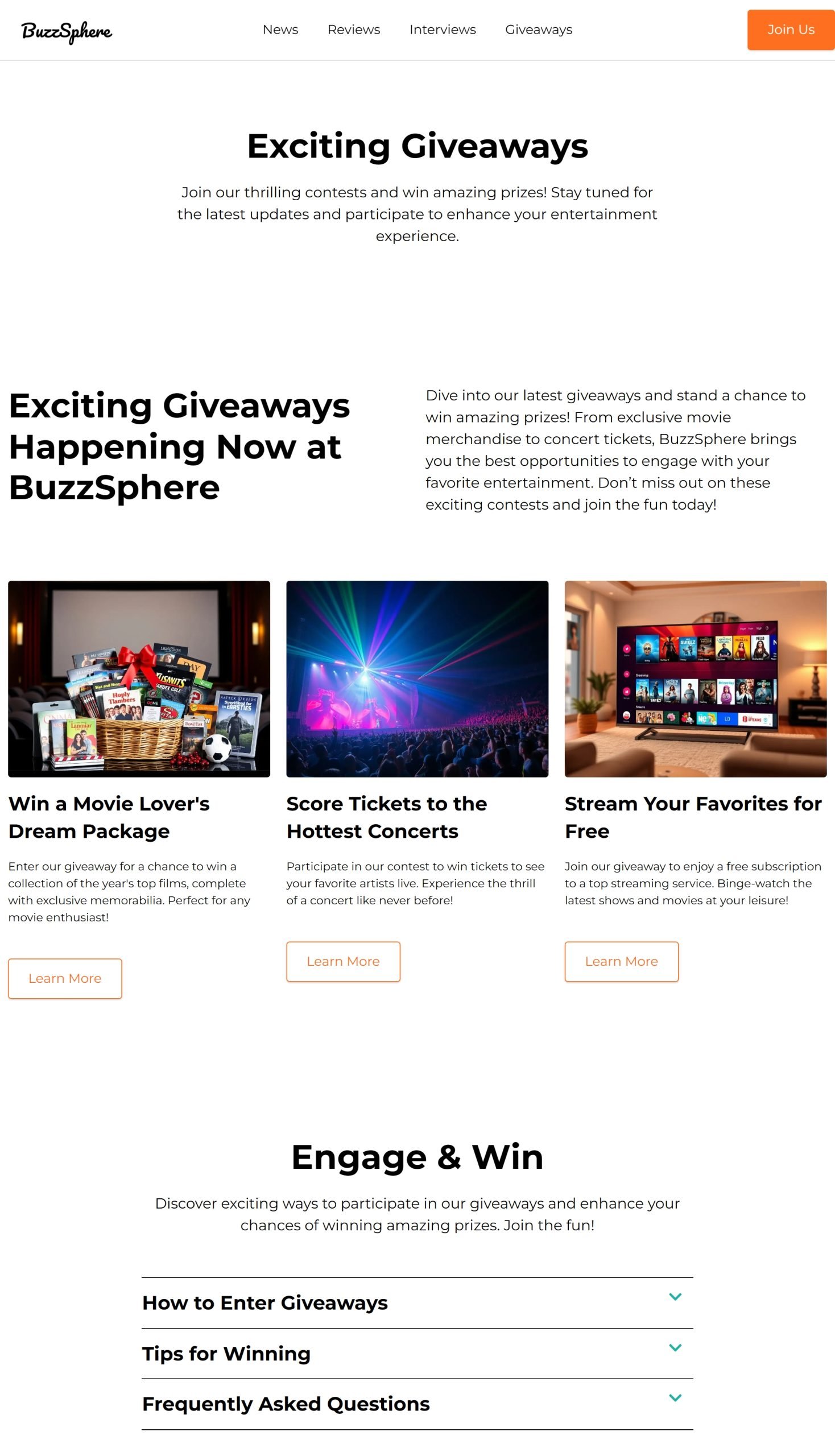 Giveaways