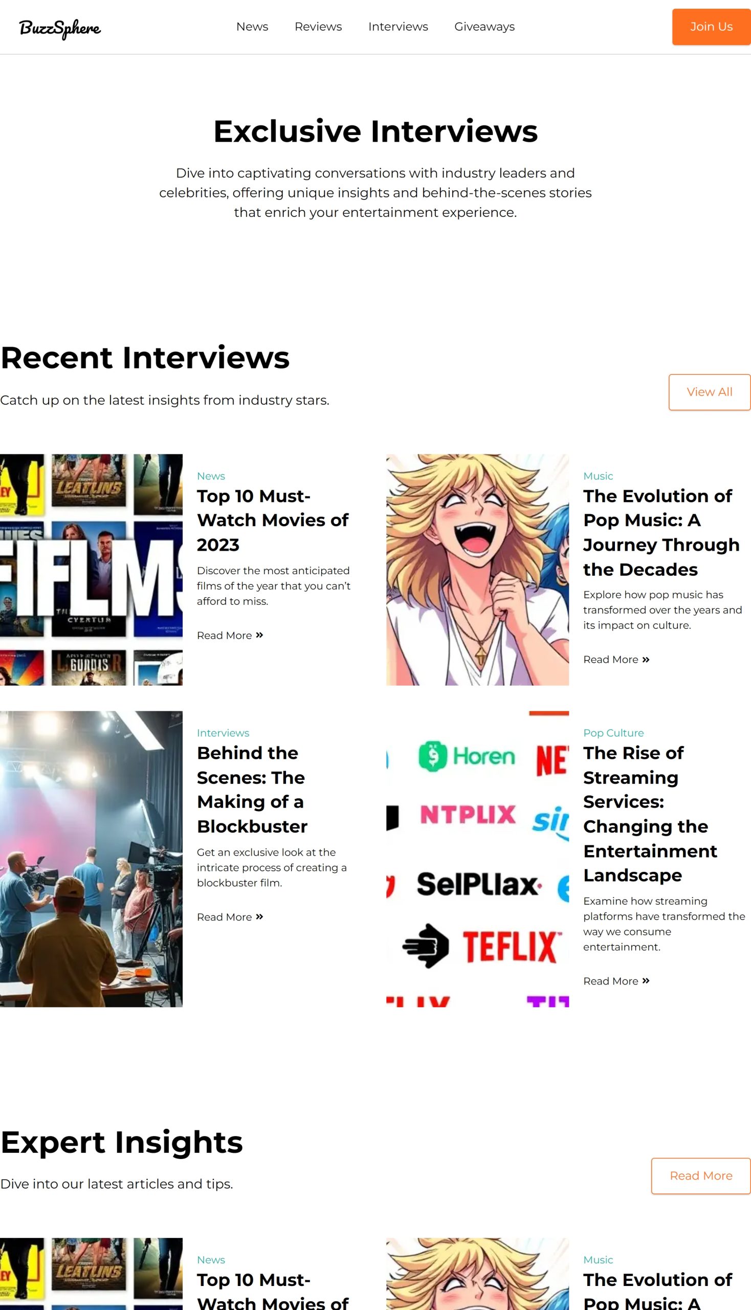 Interviews