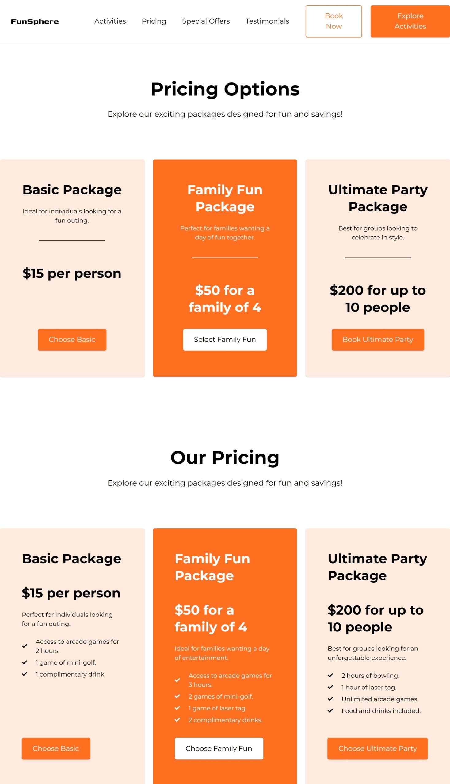 Pricing