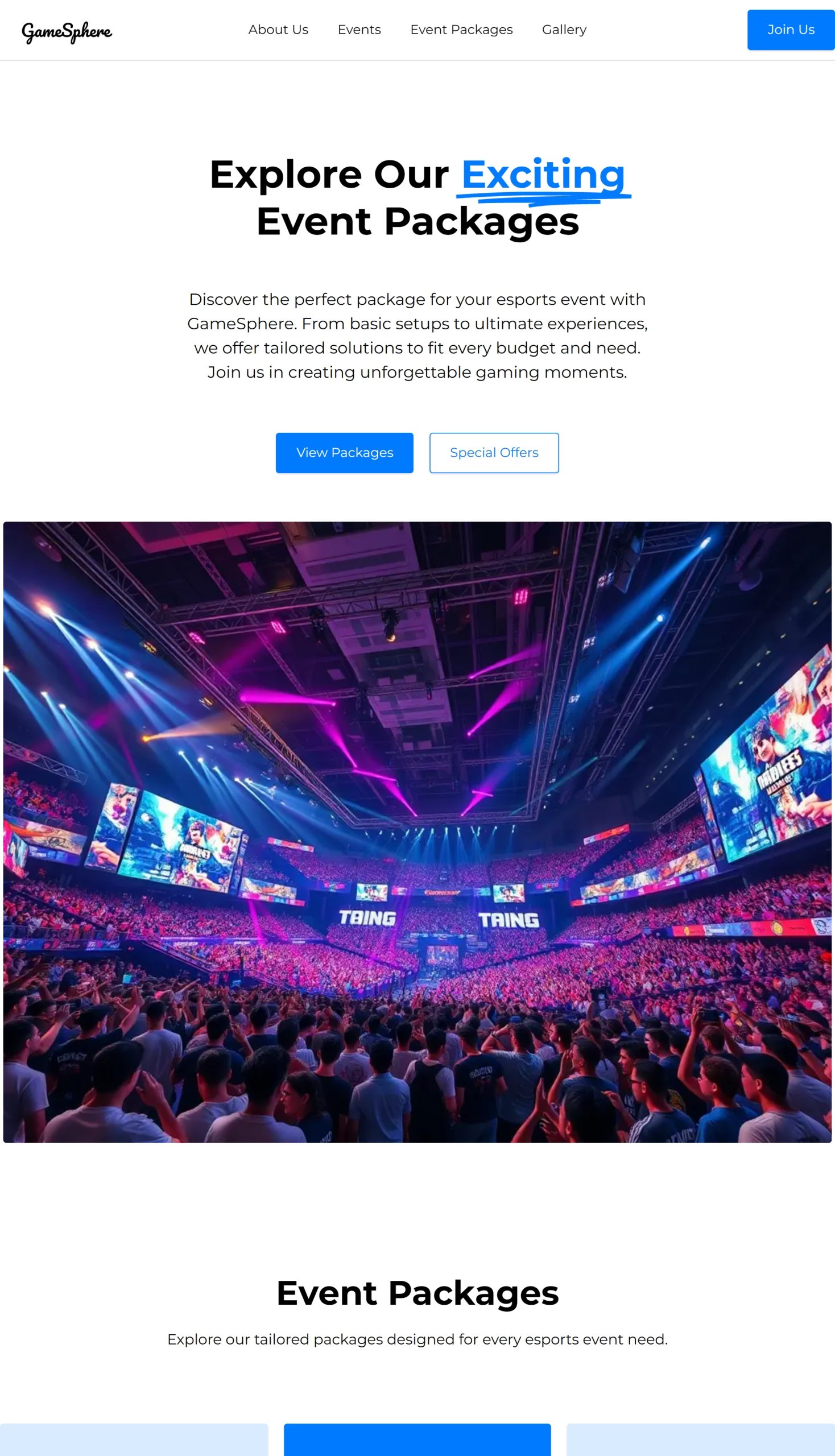 Event Packages