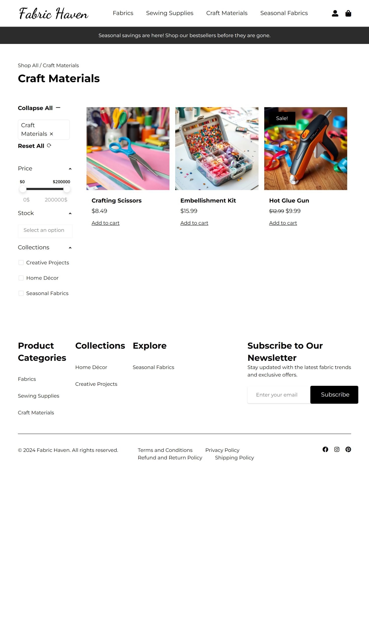 Craft Materials