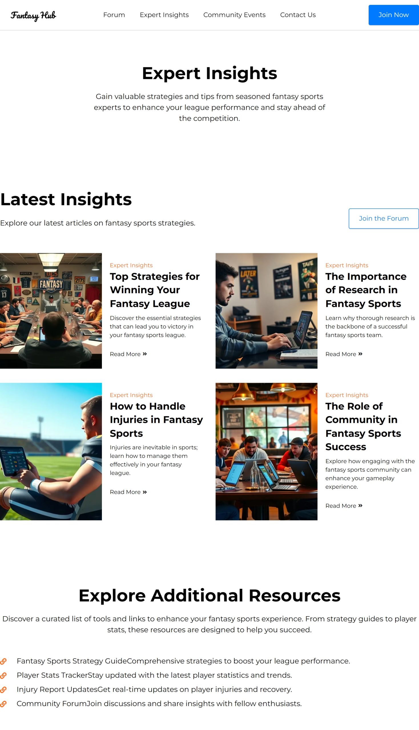 Expert Insights