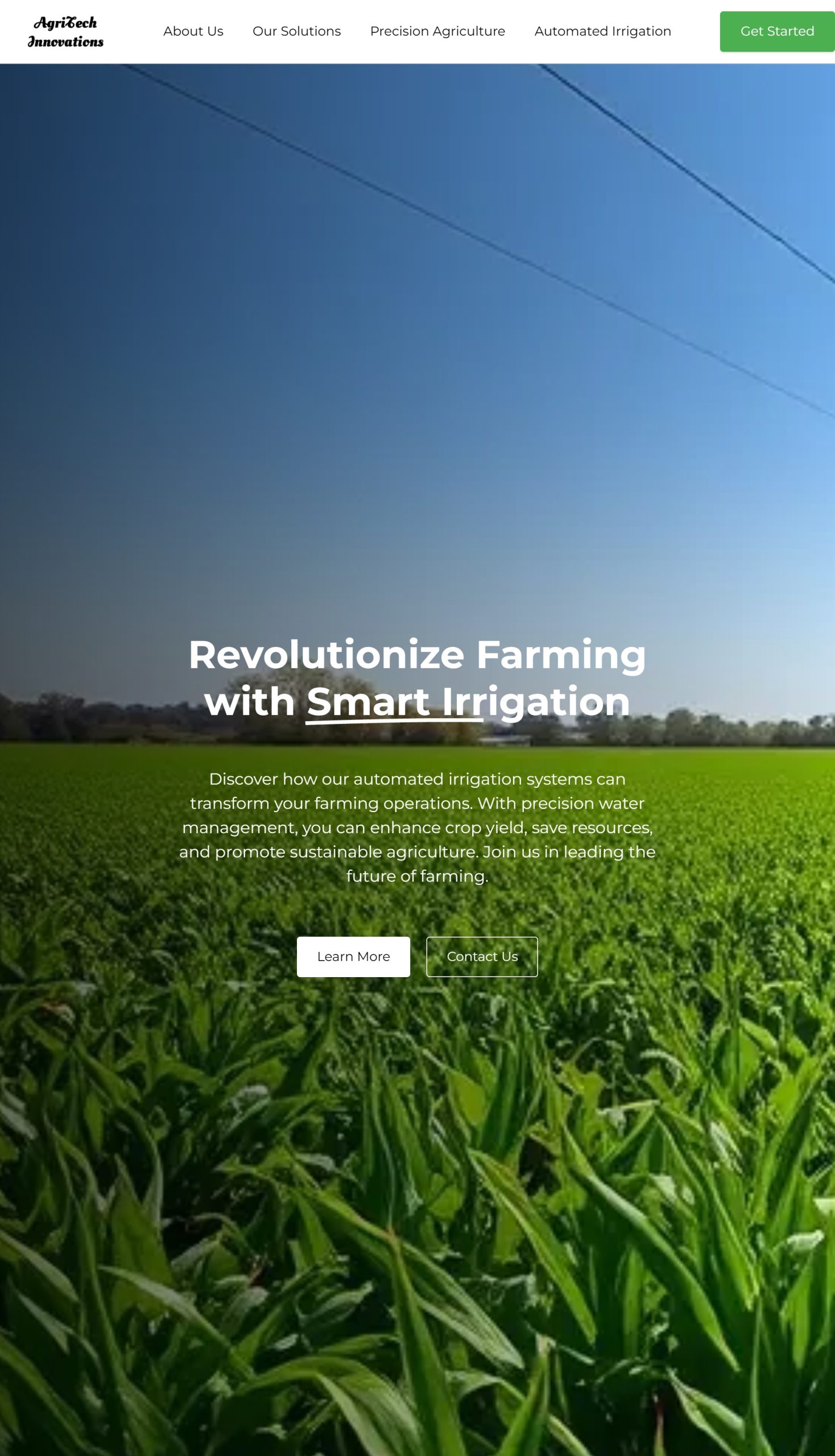 Automated Irrigation