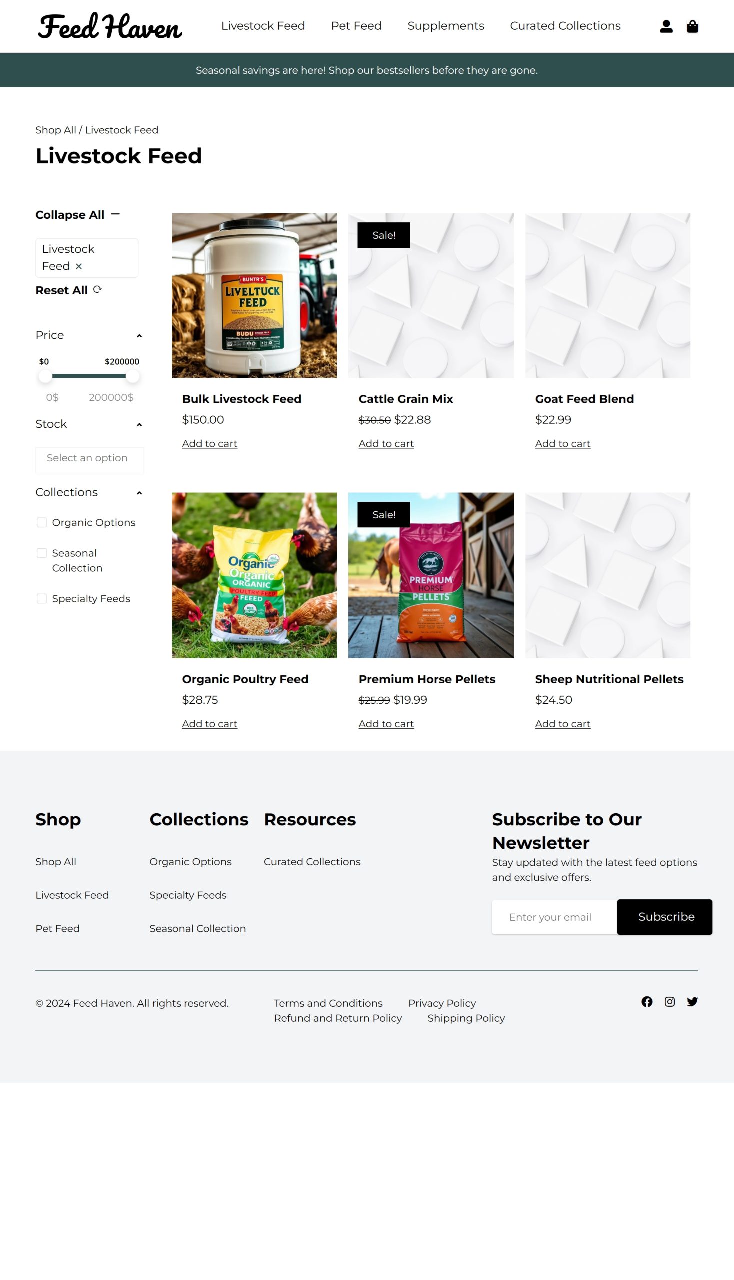 Livestock Feed