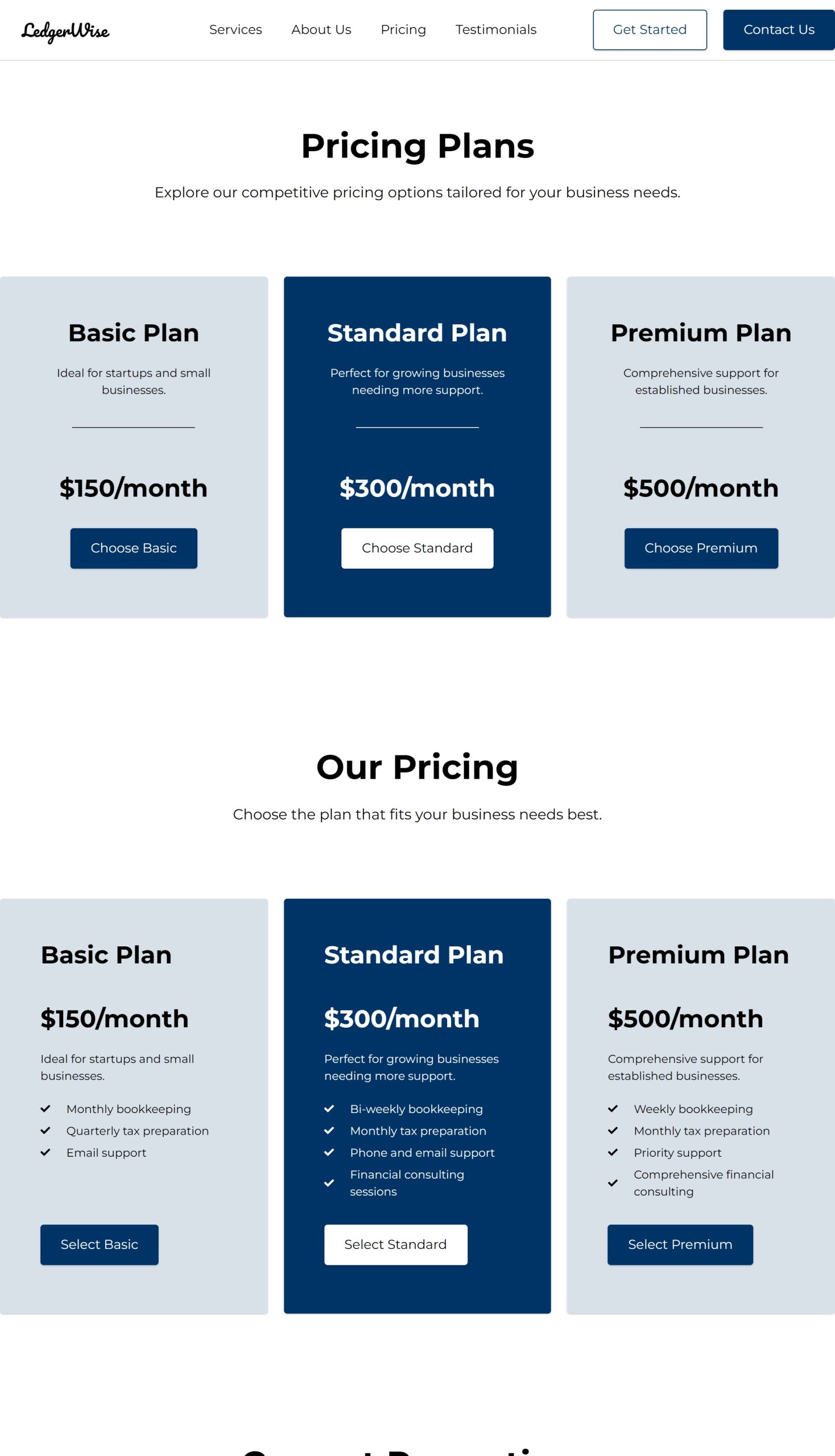 Pricing