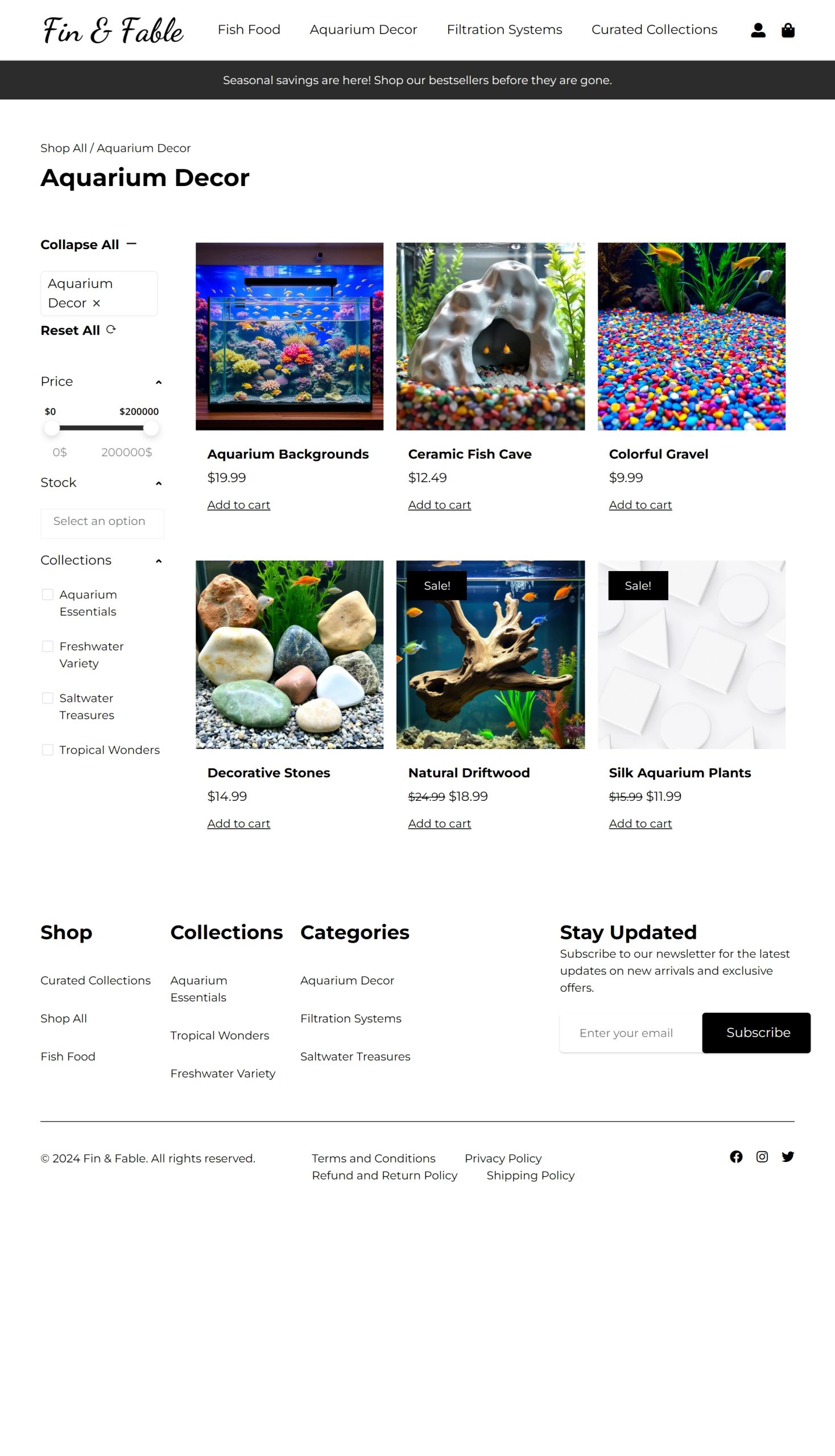 Aquarium Decor