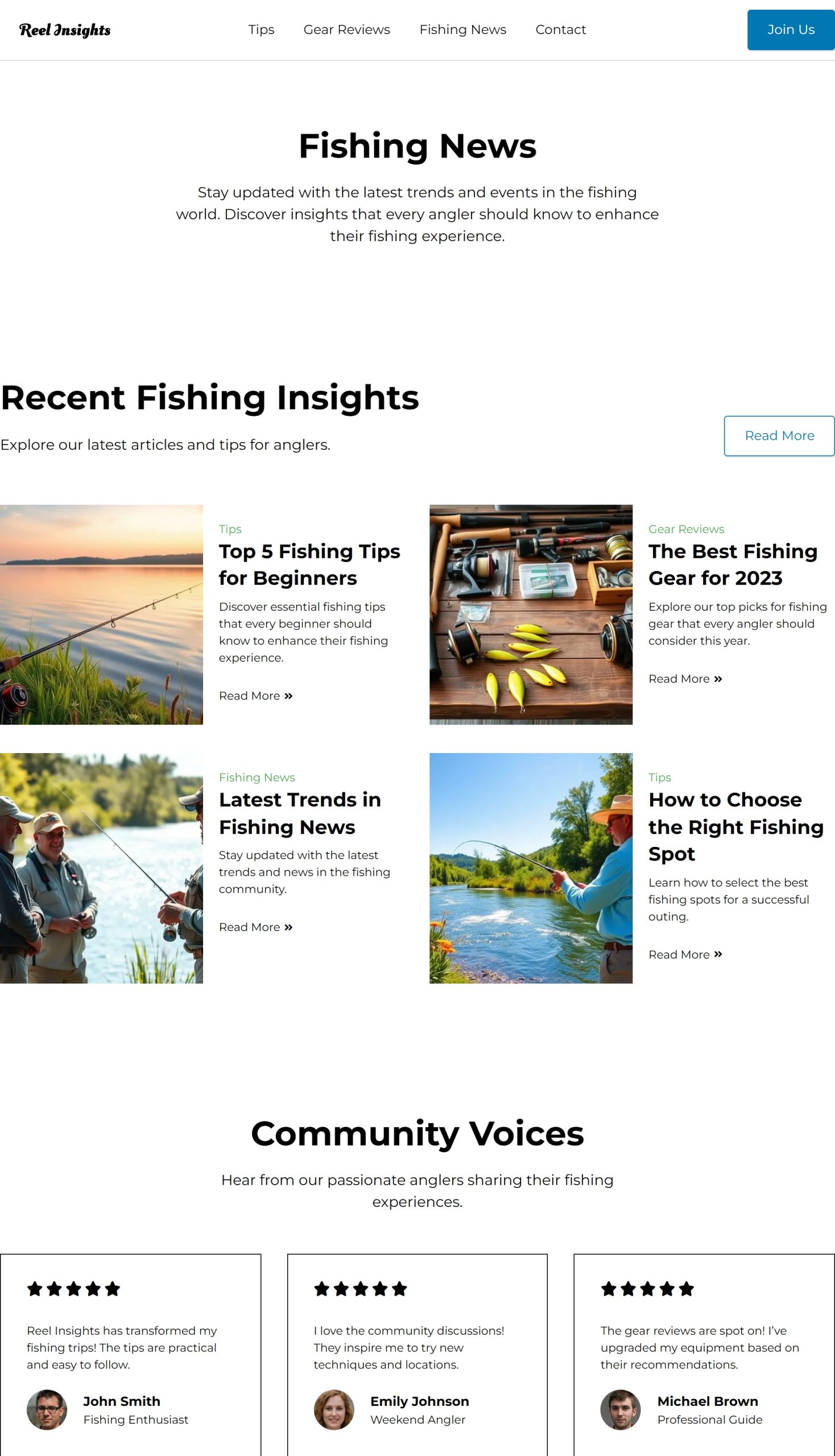 Fishing News