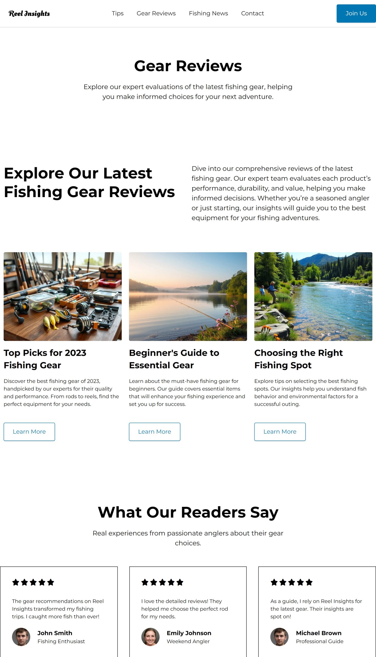 Gear Reviews