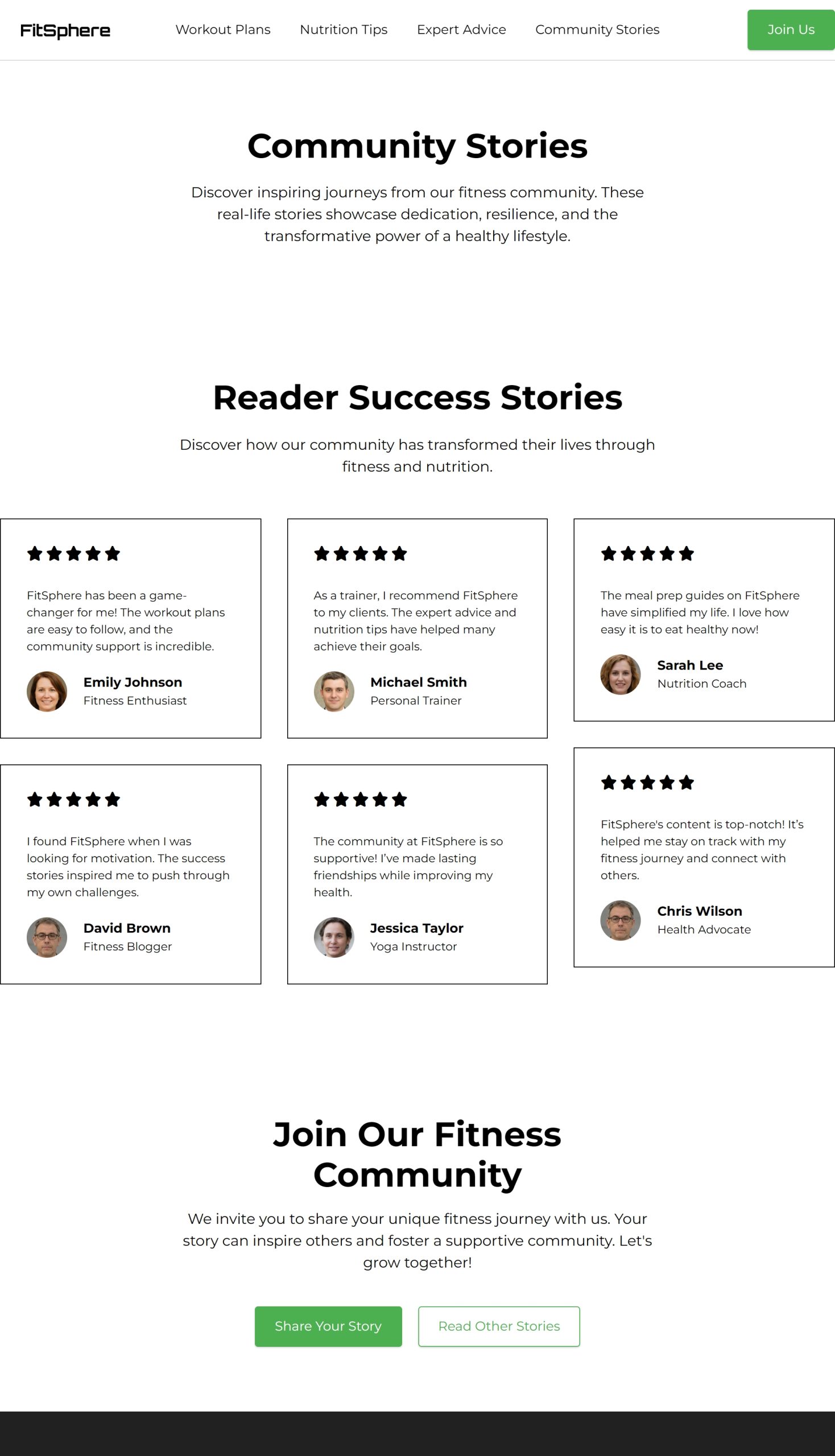 Community Stories