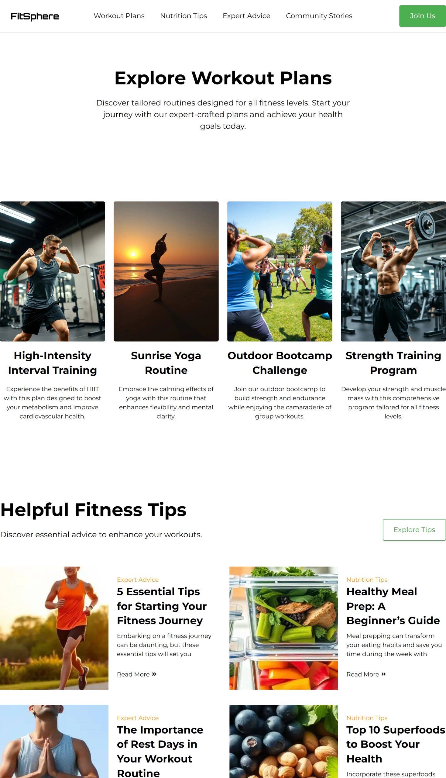 Workout Plans