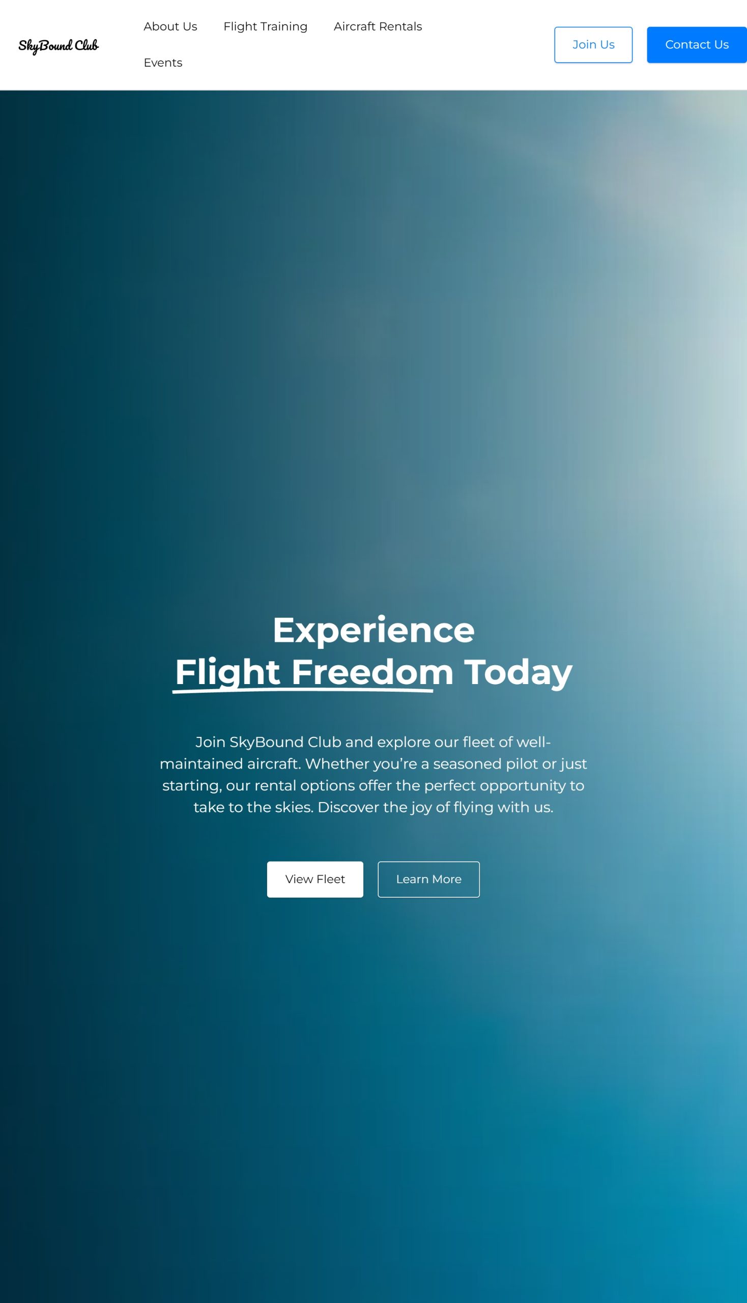Aircraft Rentals