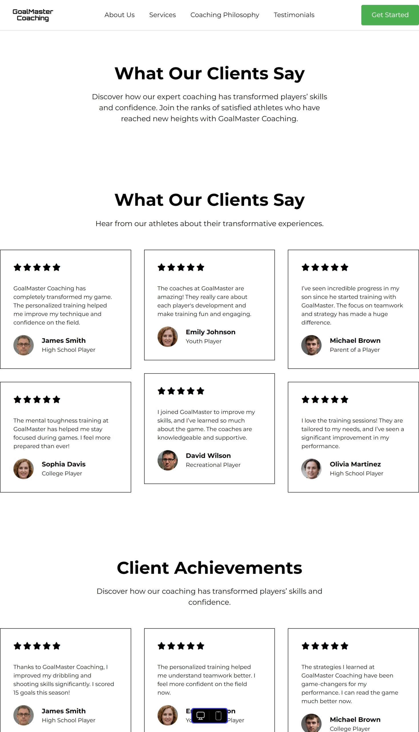 Testimonials